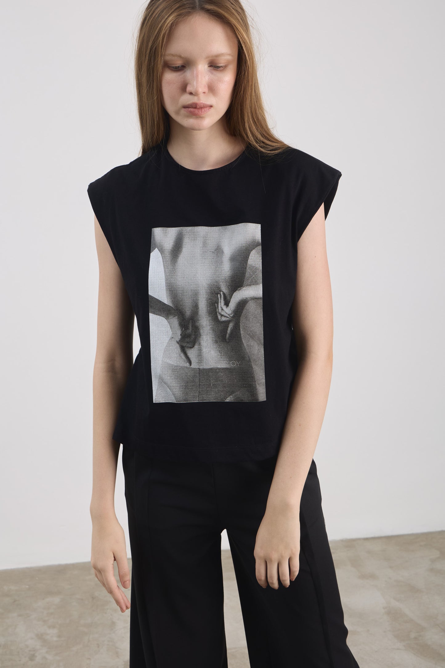 Blusa Torso Preto