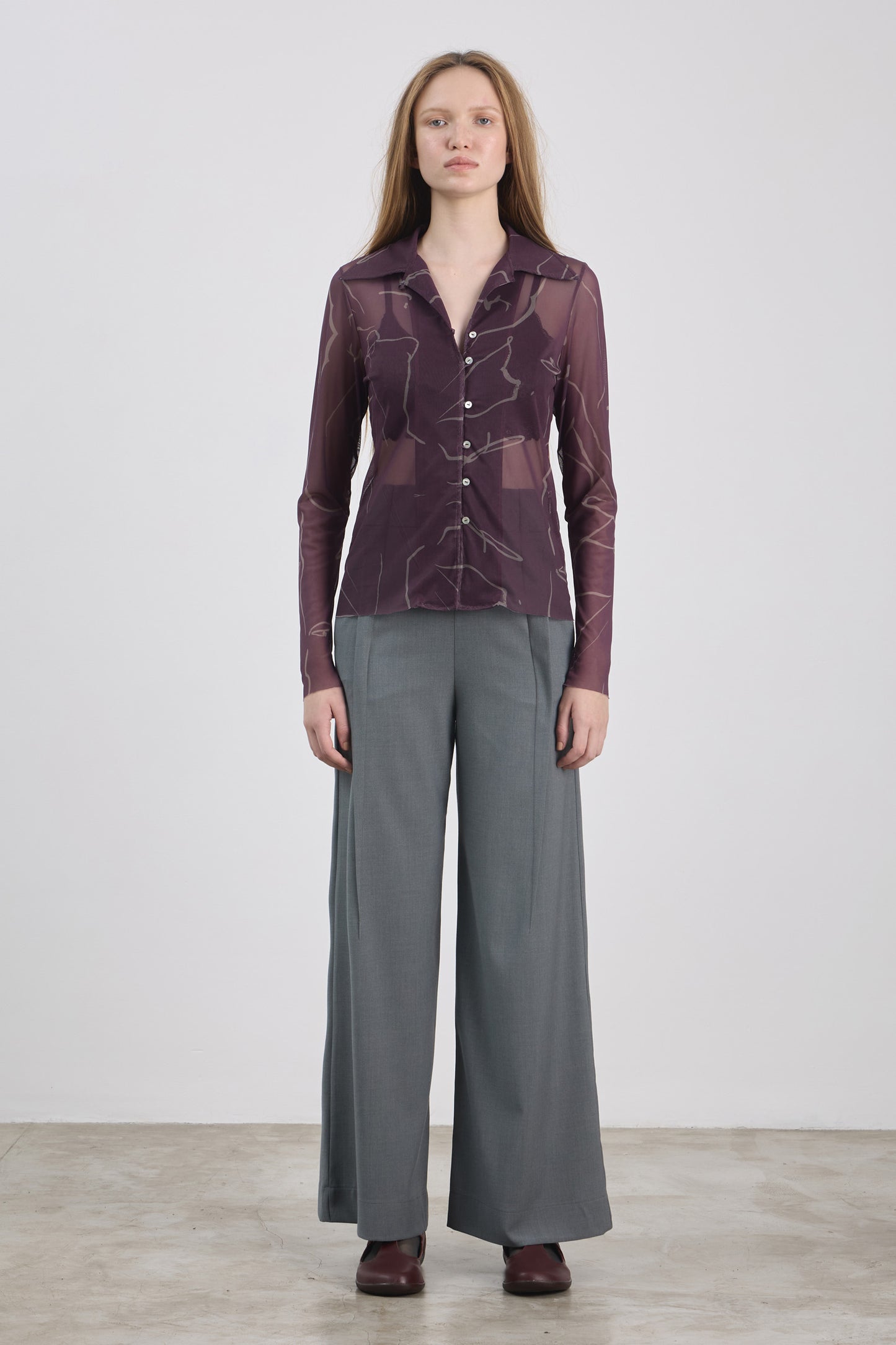 Camisa Egon Roxo