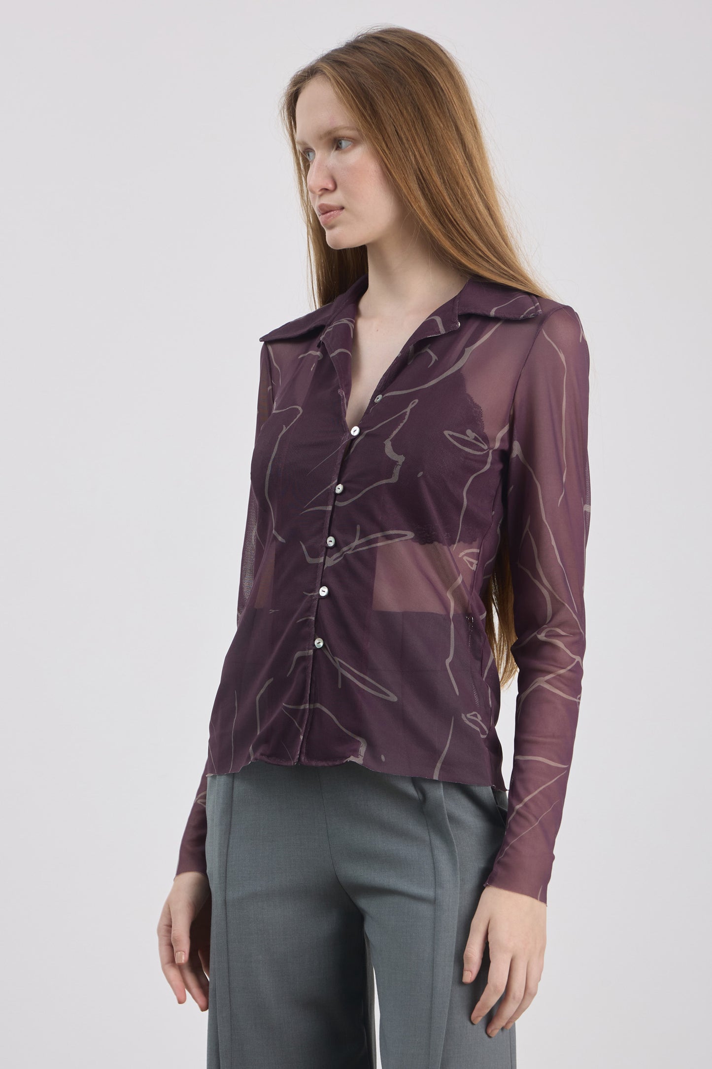 Camisa Egon Roxo