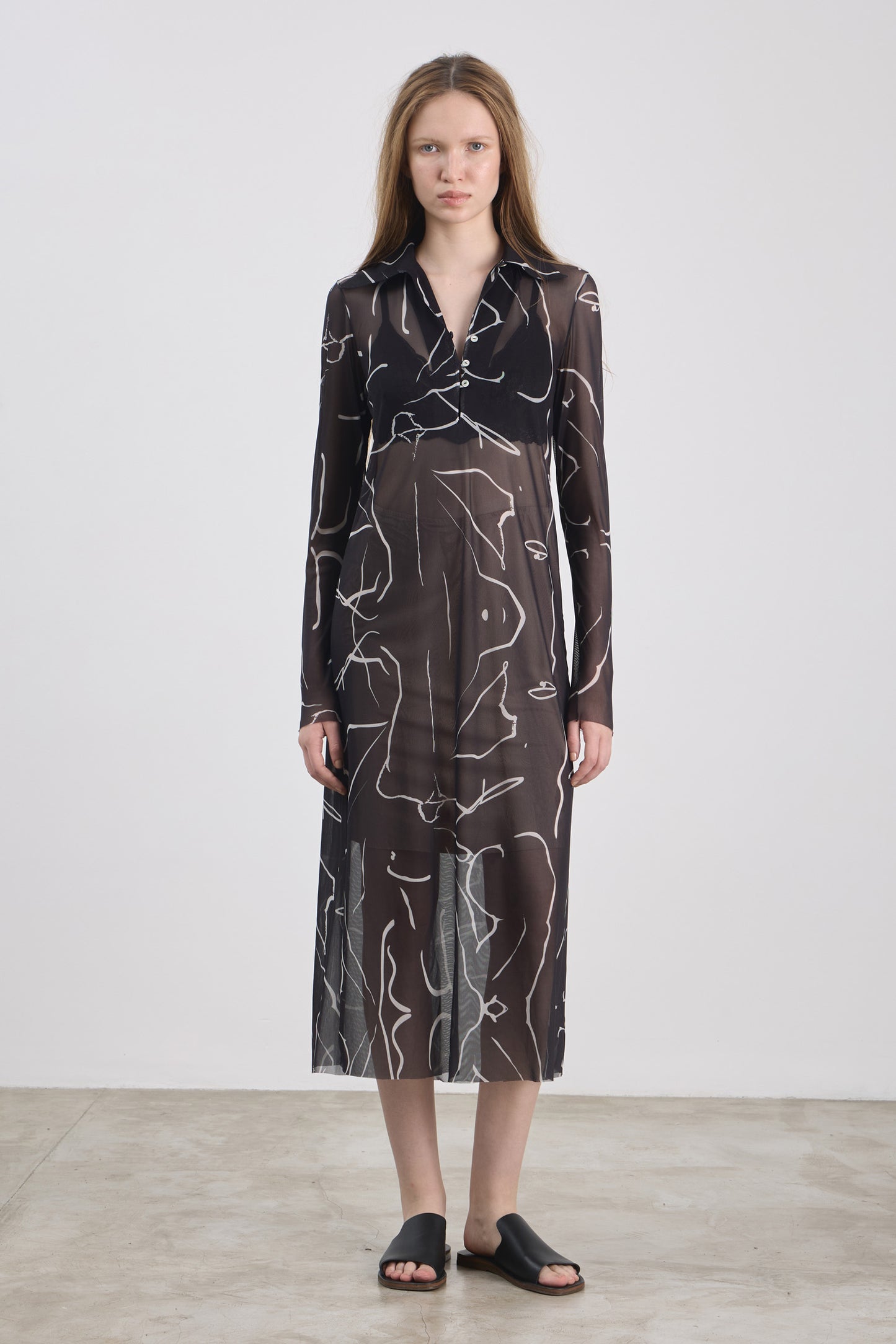Vestido Egon Preto
