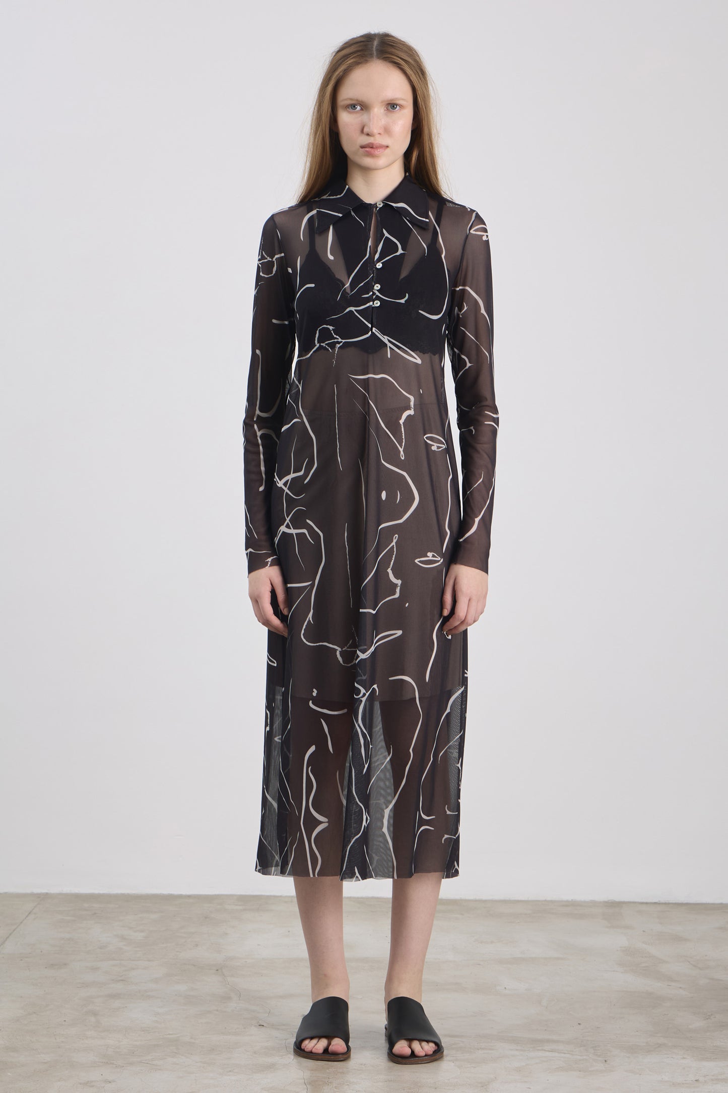 Vestido Egon Preto
