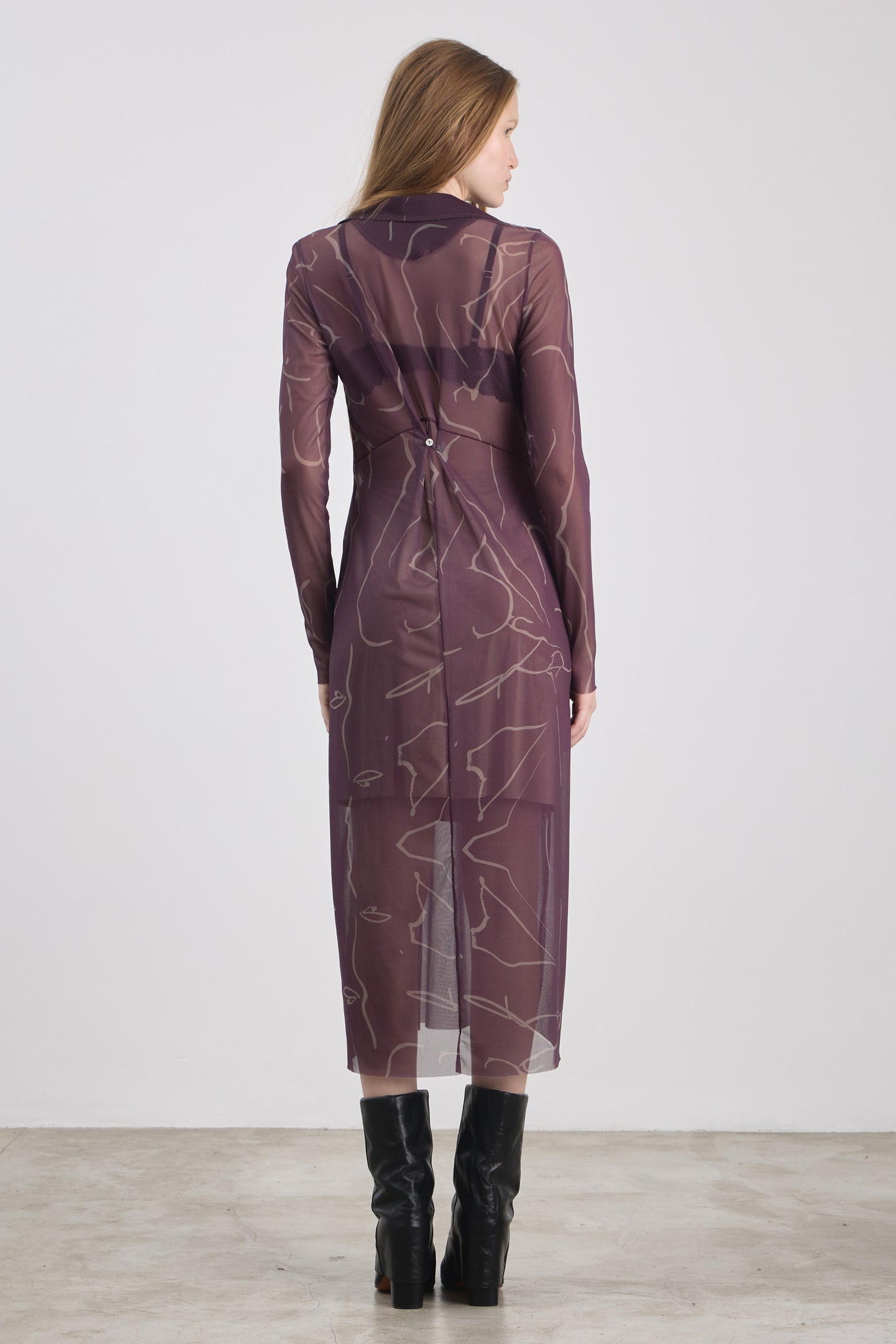 Vestido Egon Roxo