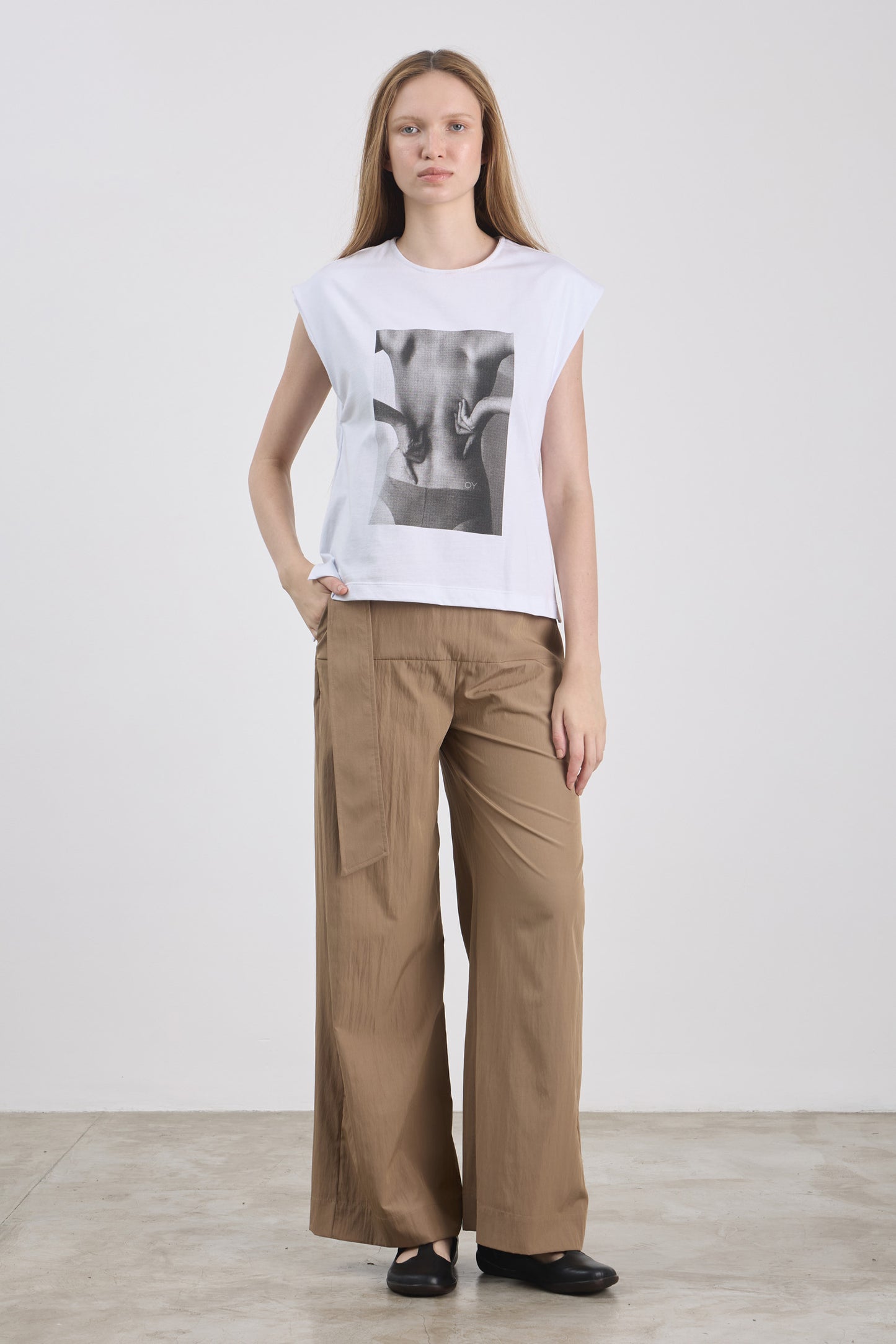 Blusa Torso Off-white