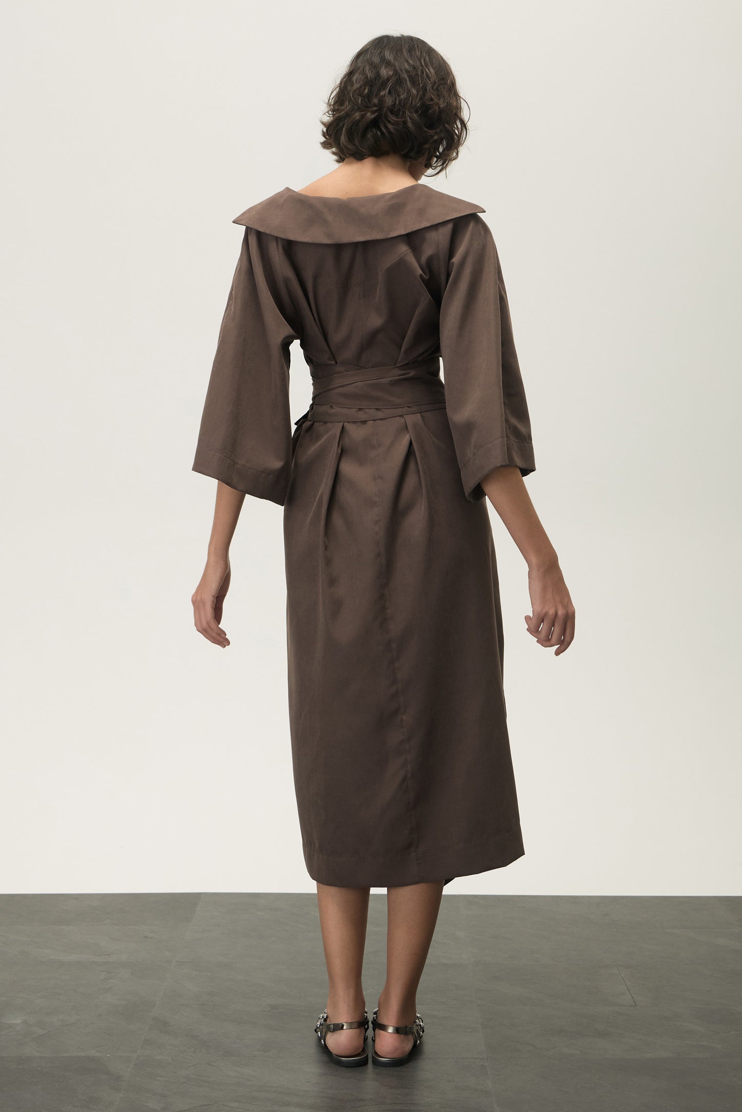 Vestido Rei Marrom