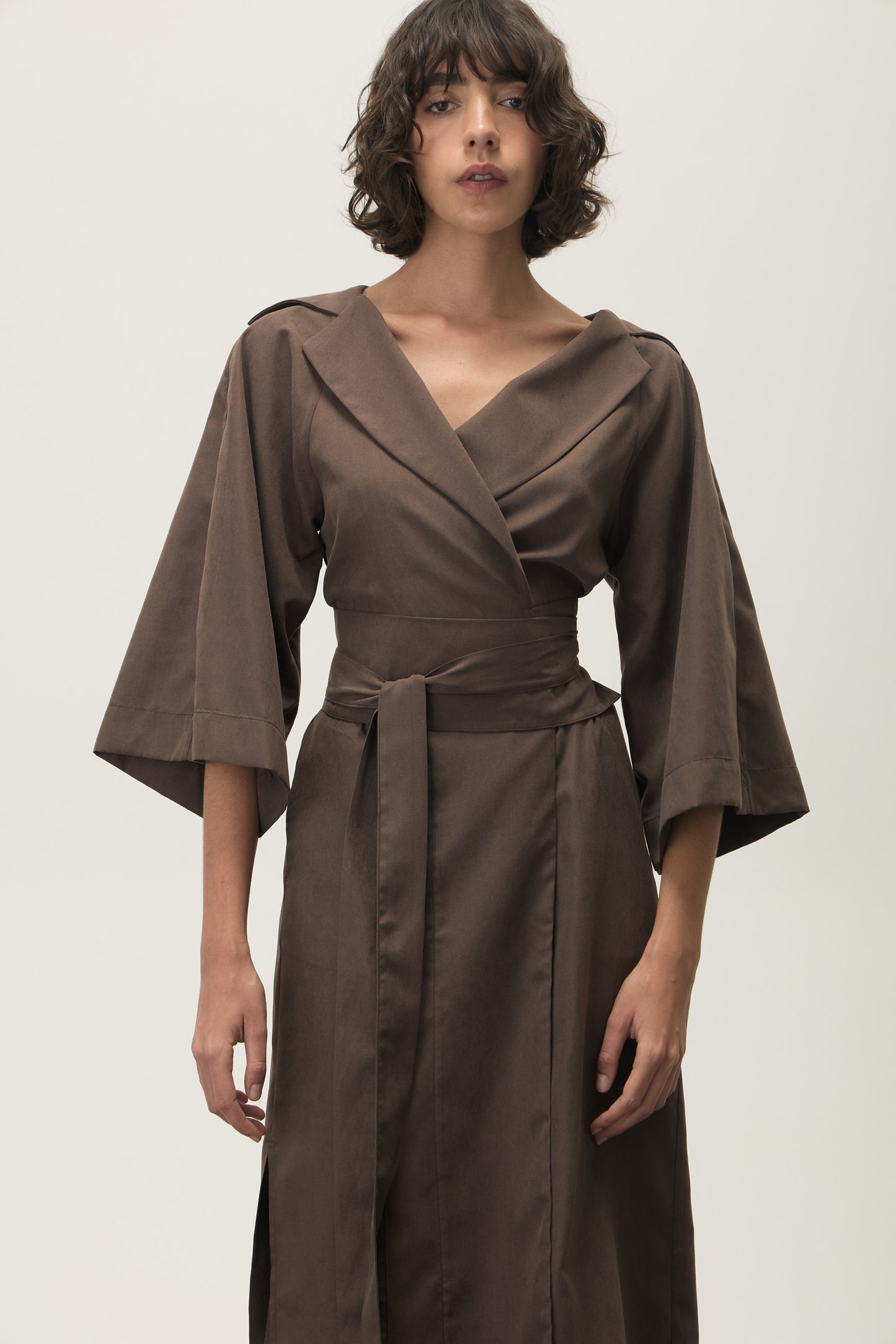 Vestido Rei Marrom