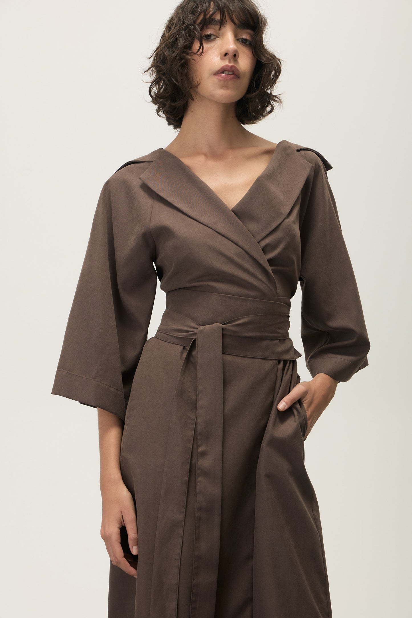 Vestido Rei Marrom
