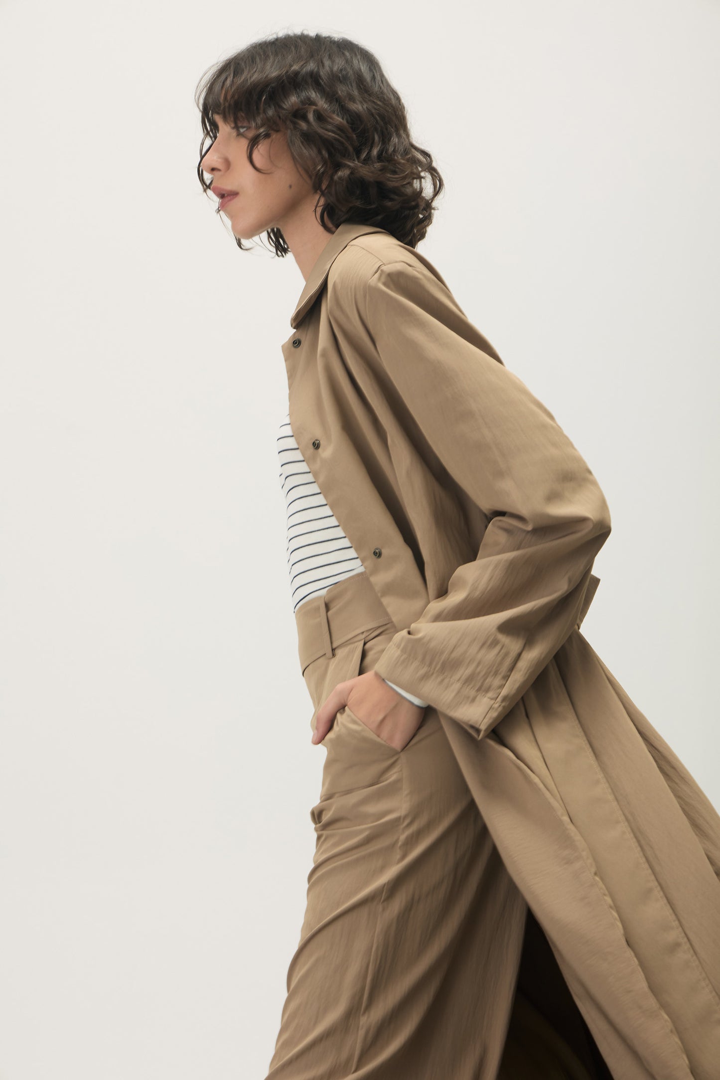 Trench Coat Jun Khaki