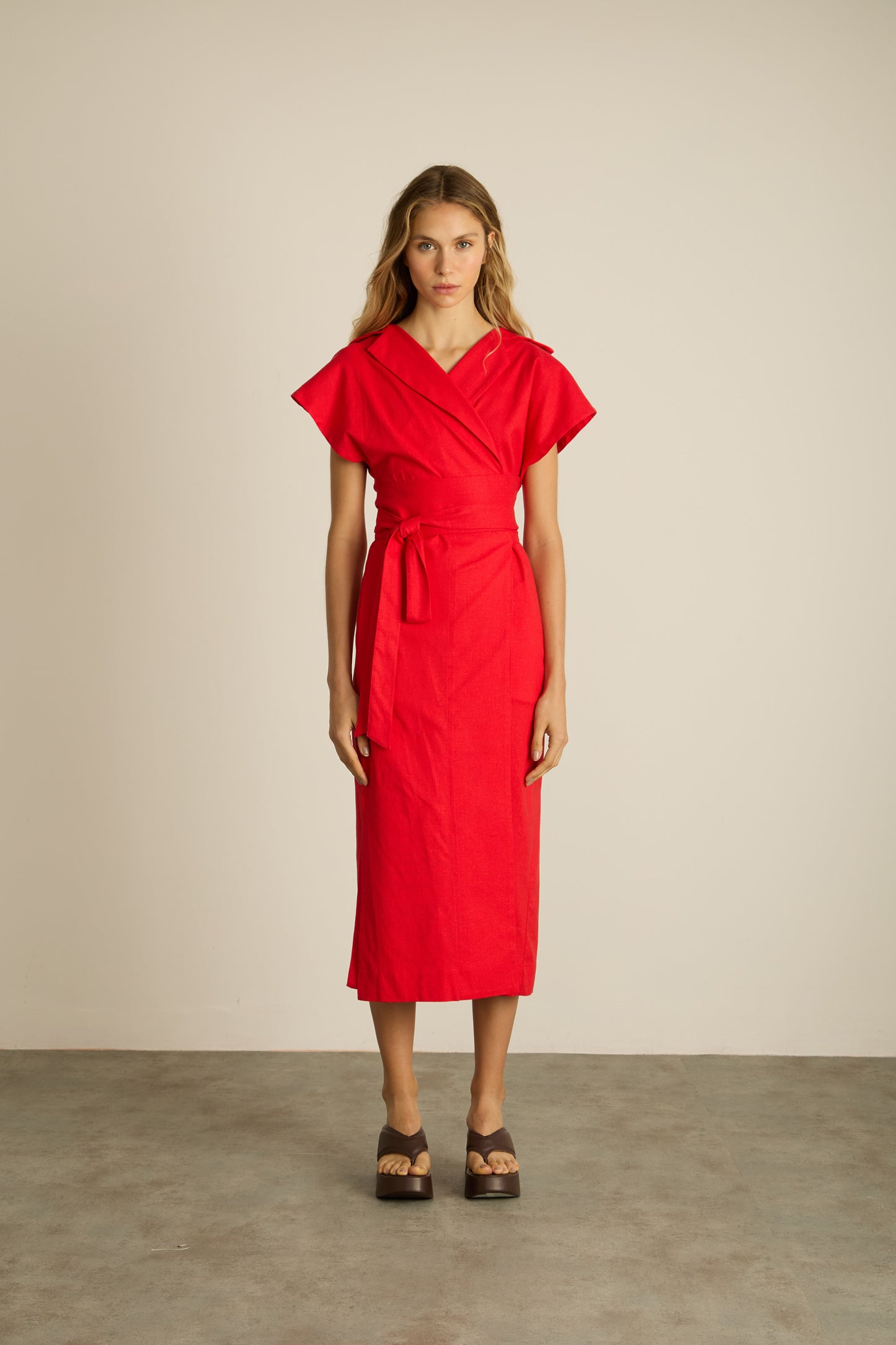 Vestido Carla Vermelho