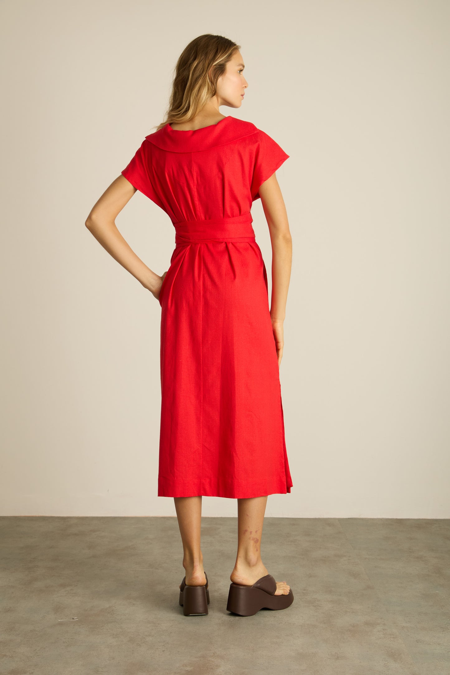 Vestido Carla Vermelho
