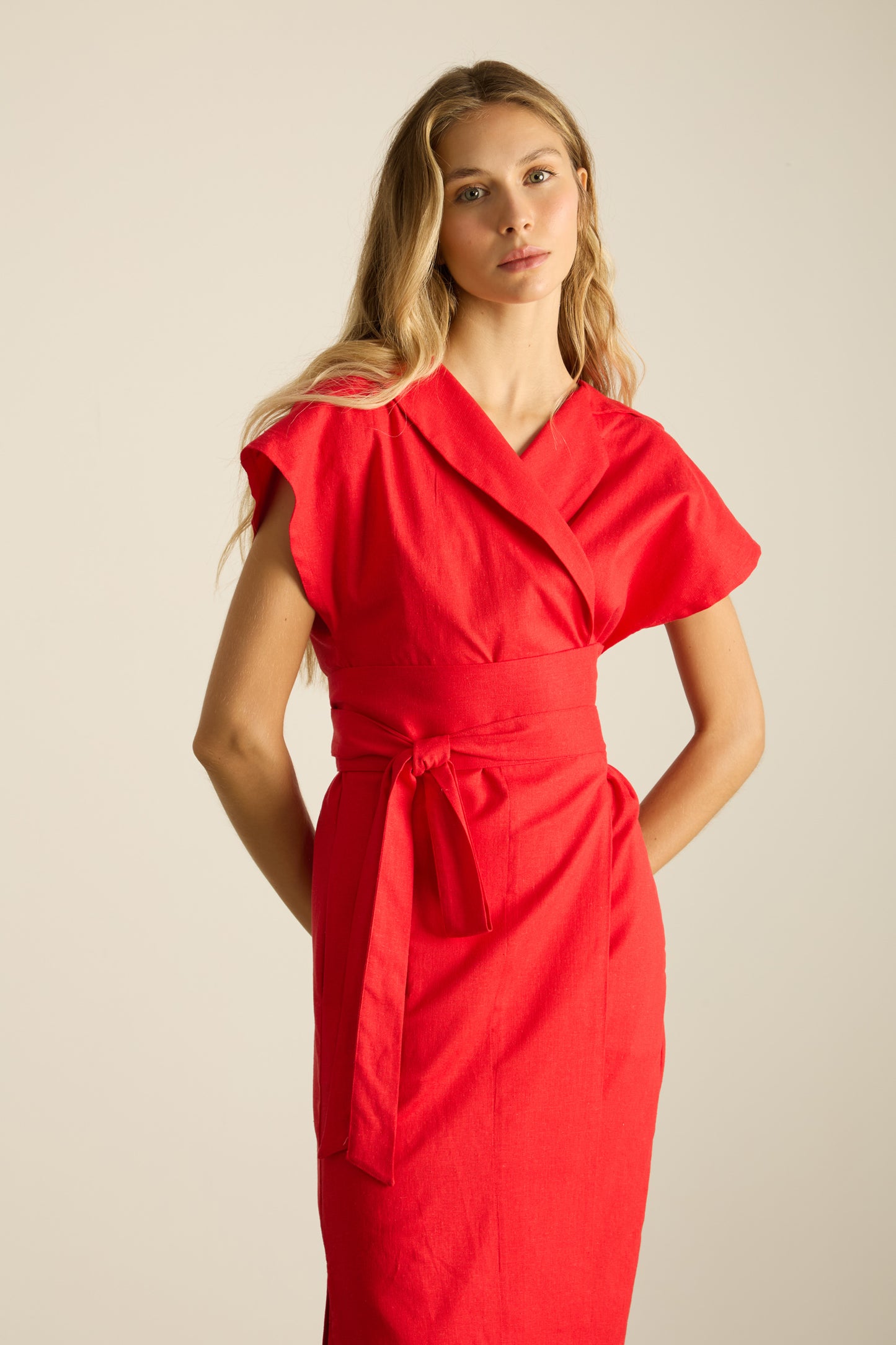 Vestido Carla Vermelho
