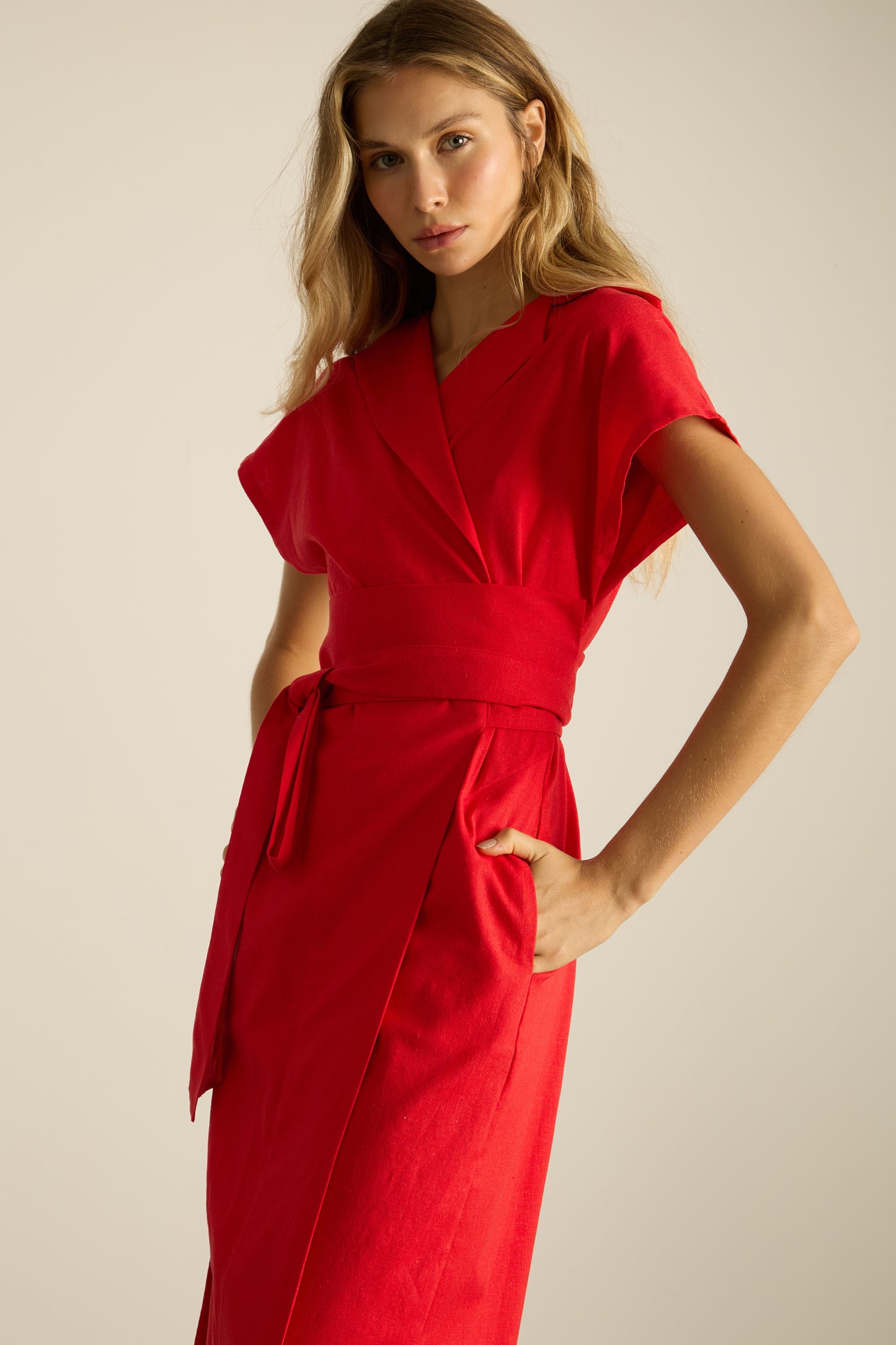 Vestido Carla Vermelho