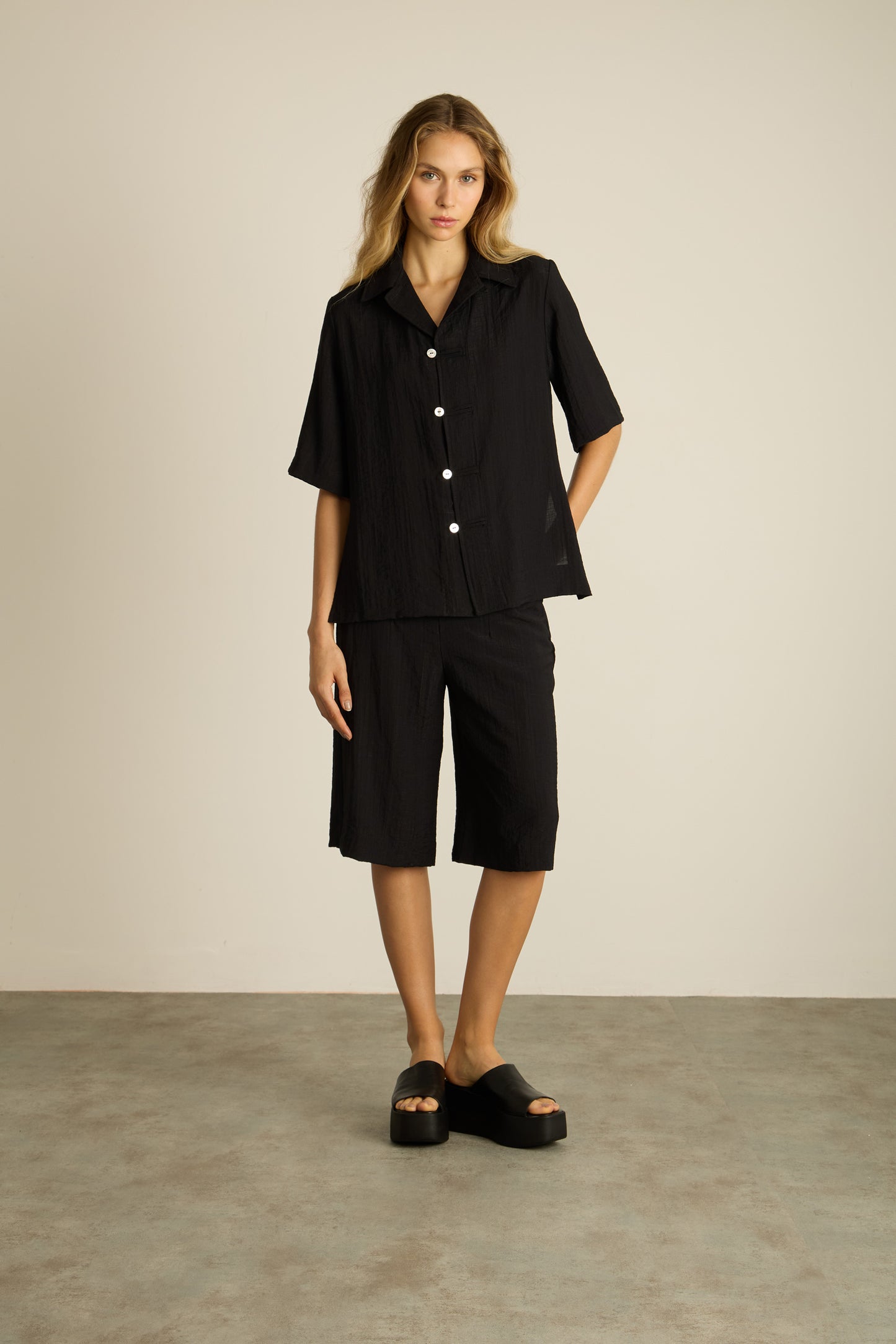 Camisa Jinju Preto