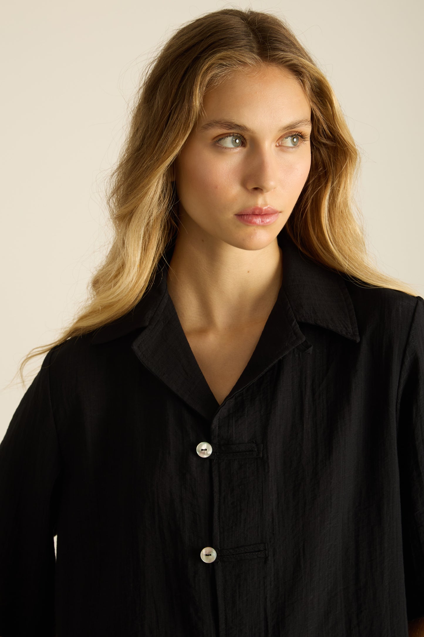 Camisa Jinju Preto