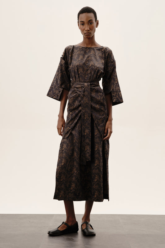 Vestido Hanbok Ônix