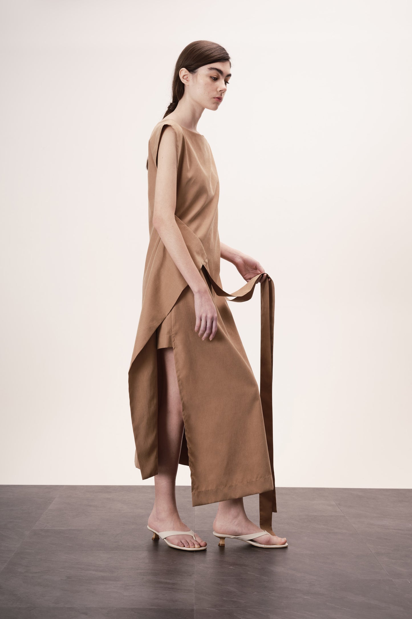 Vestido Tarsila Khaki
