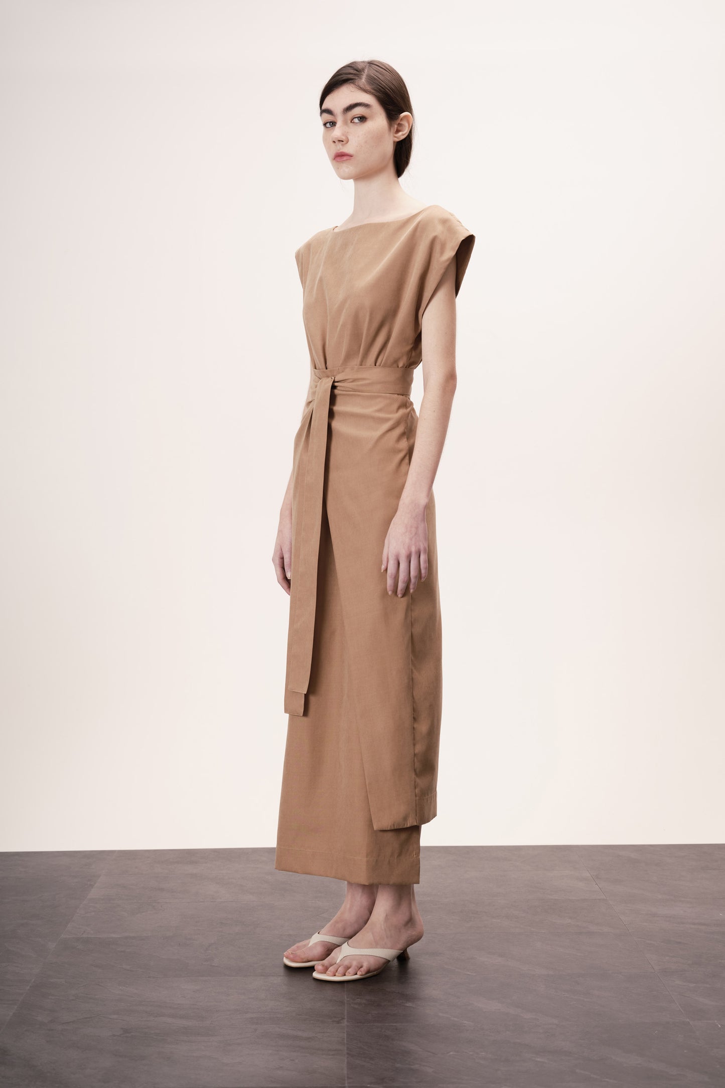 Vestido Tarsila Khaki
