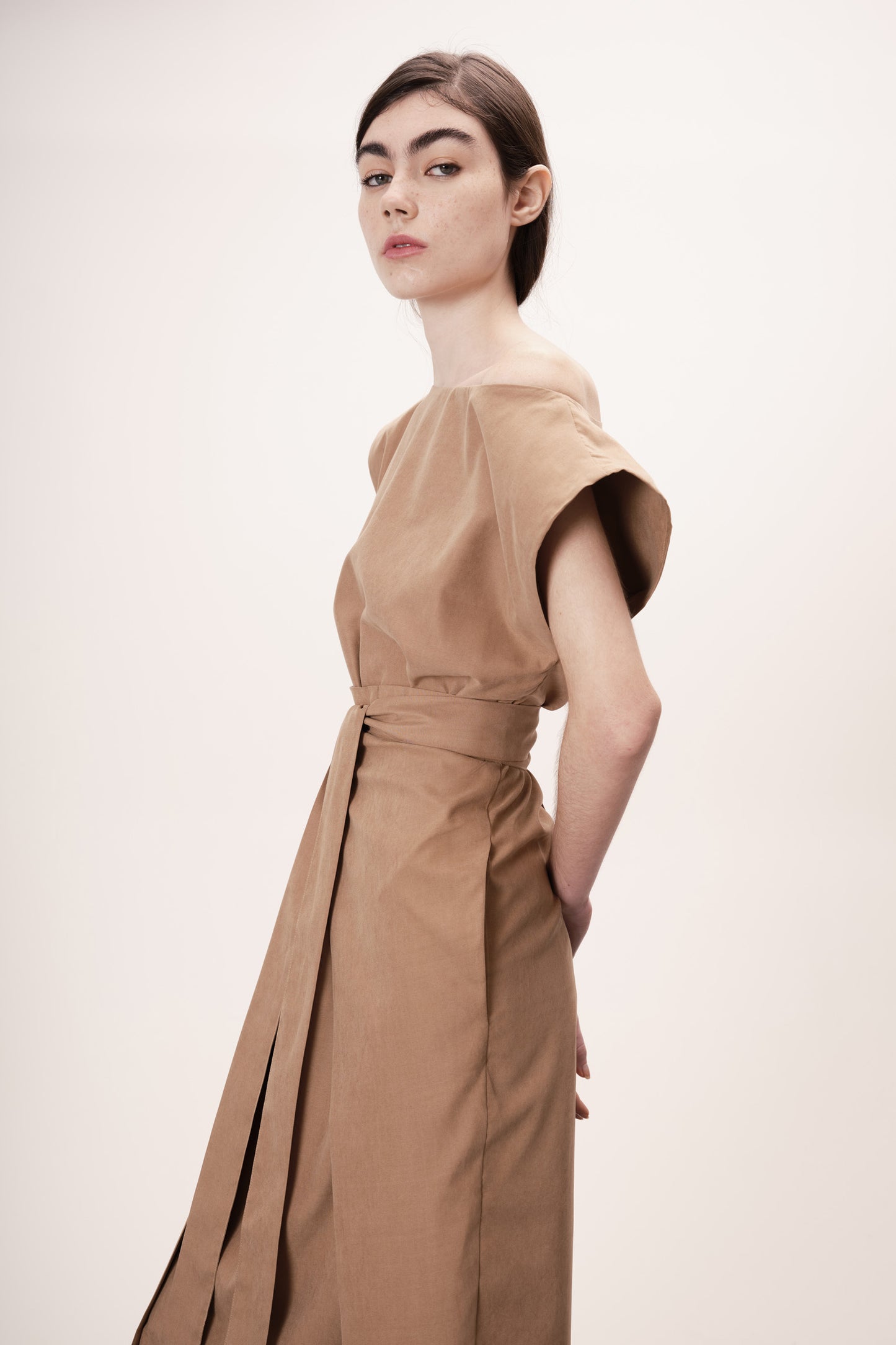 Vestido Tarsila Khaki