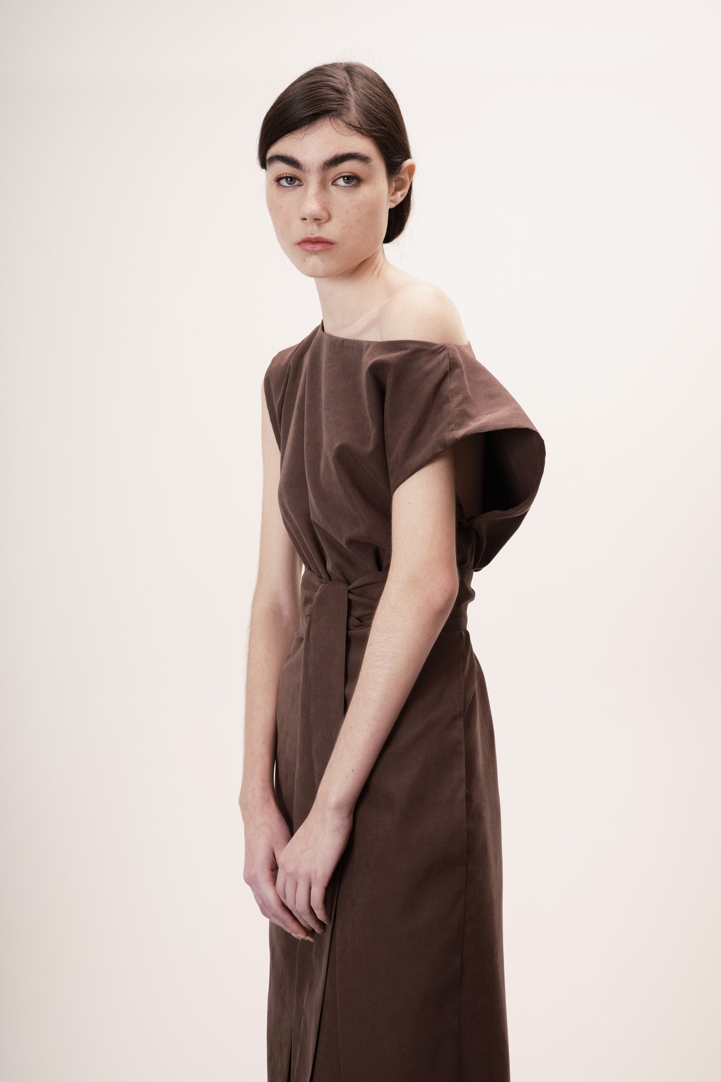 Vestido Tarsila Marrom