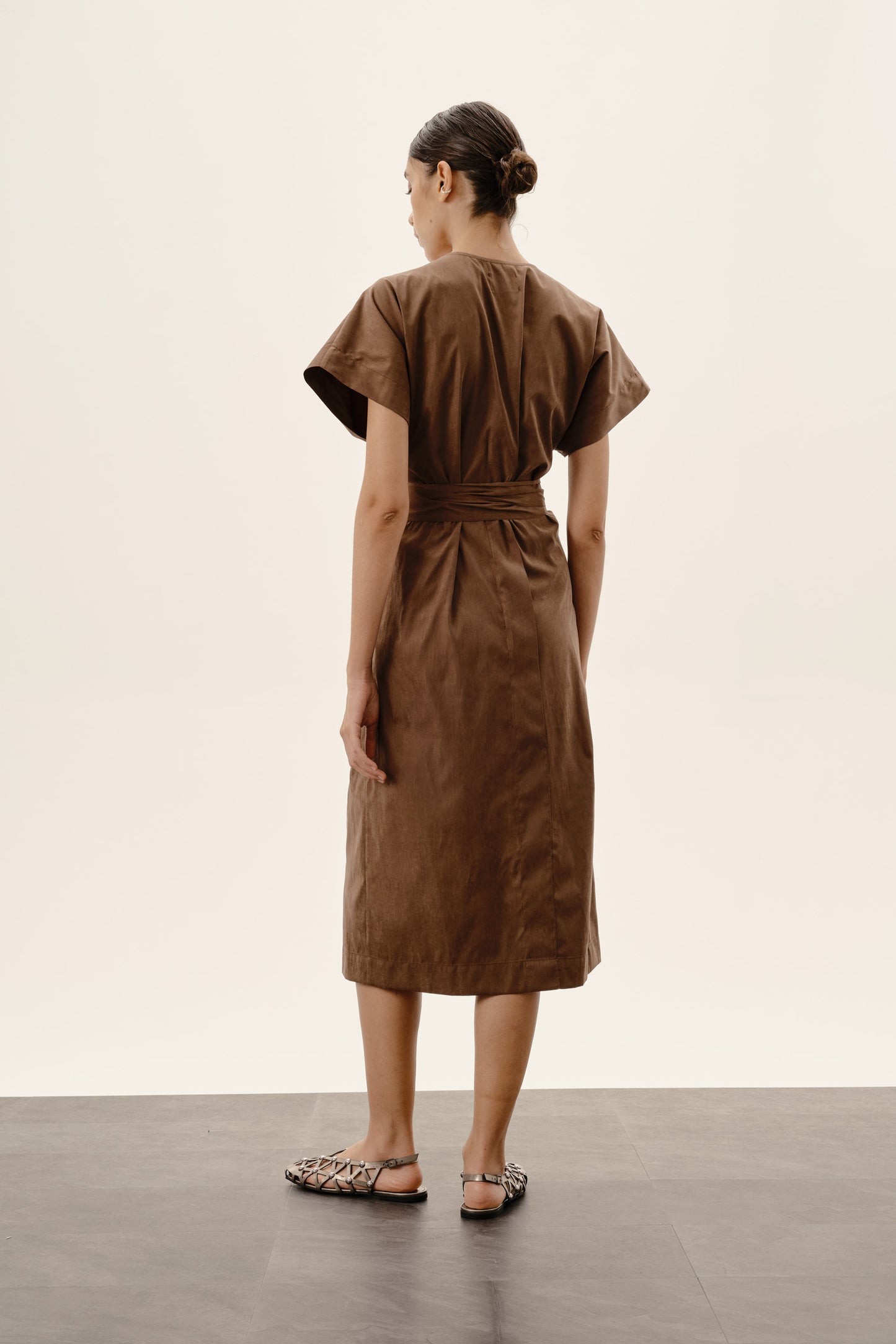 Vestido Michelangelo Marrom