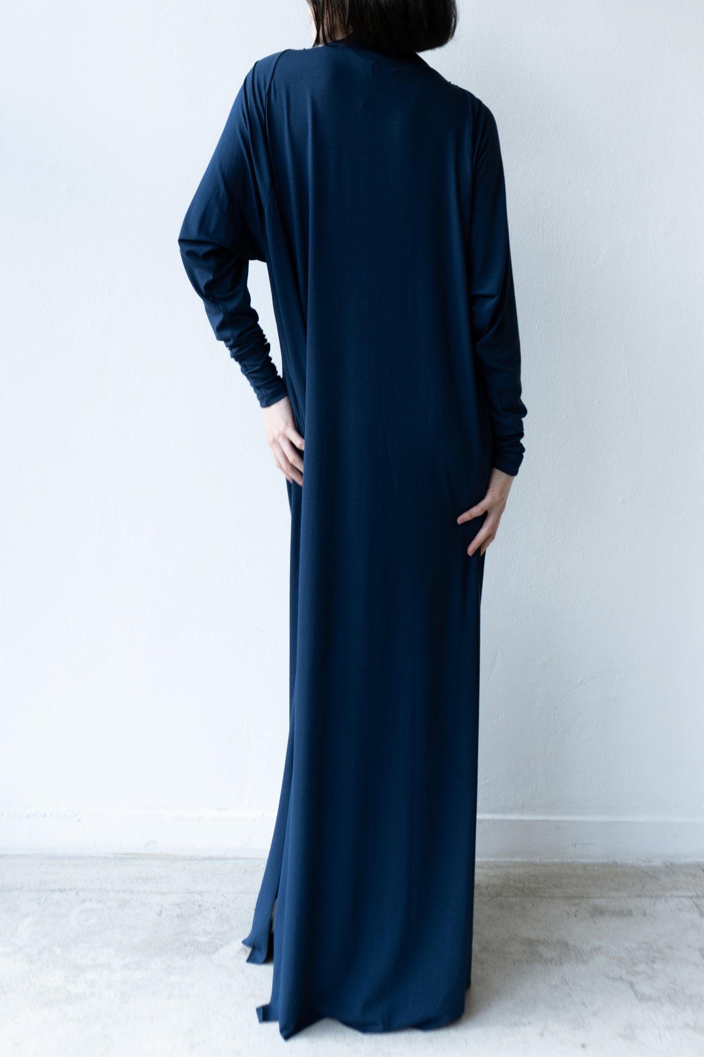 Vestido Peônia Marinho