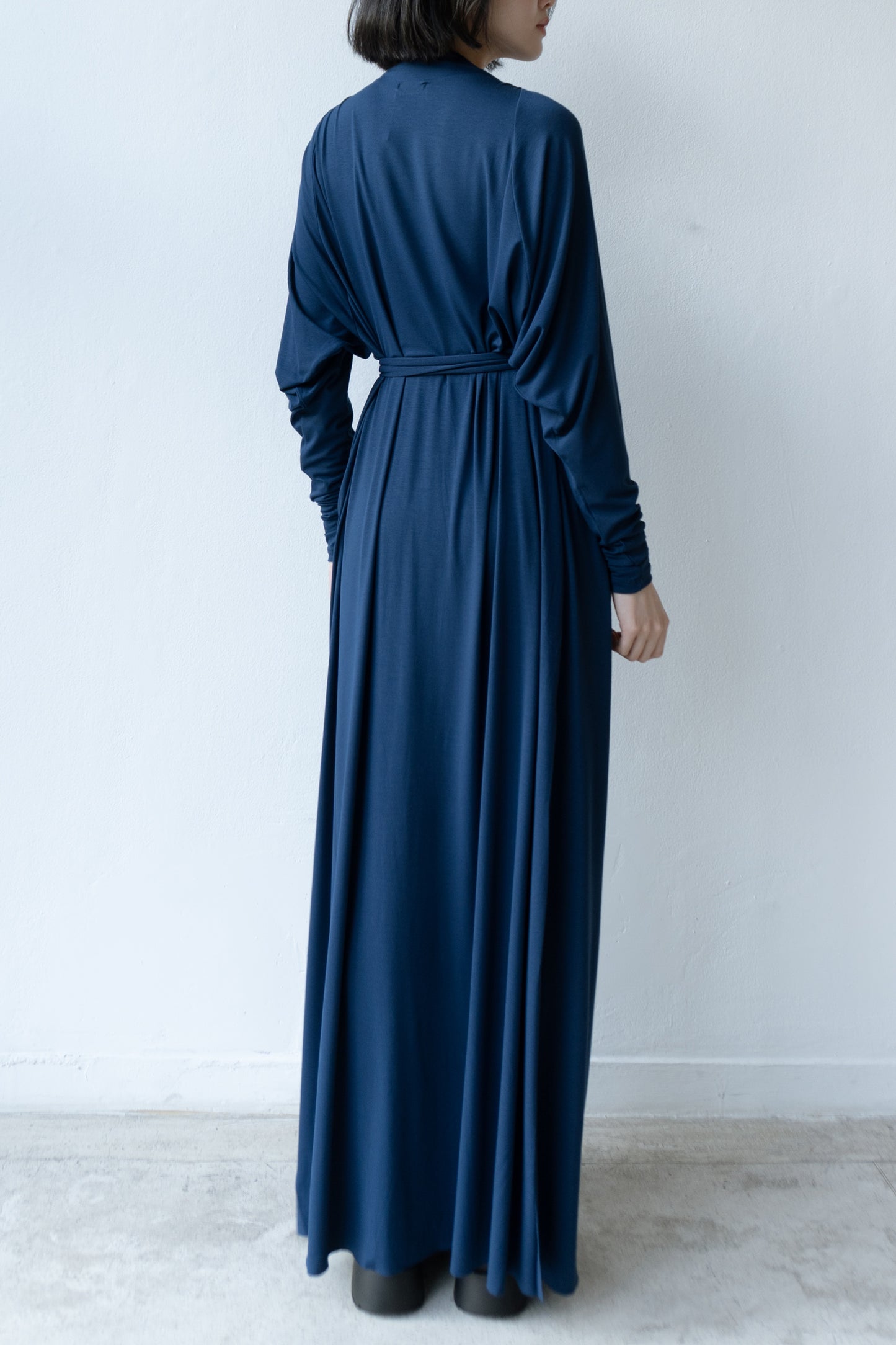 Vestido Peônia Marinho