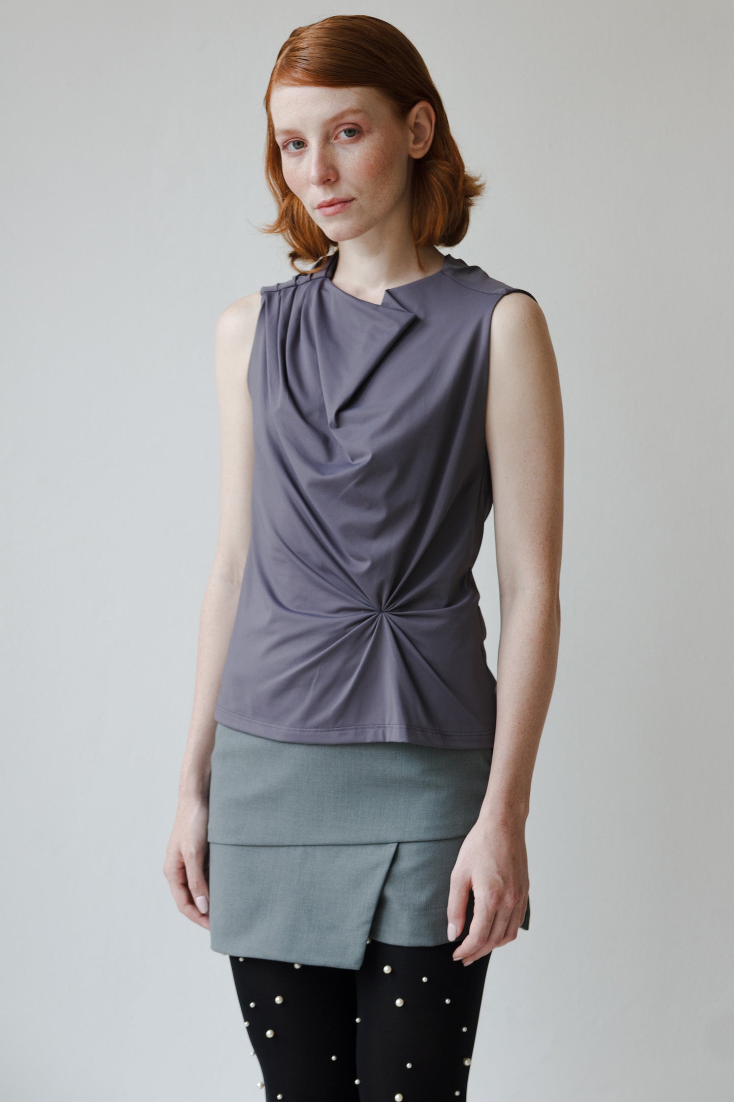 Blusa Iole Cinza