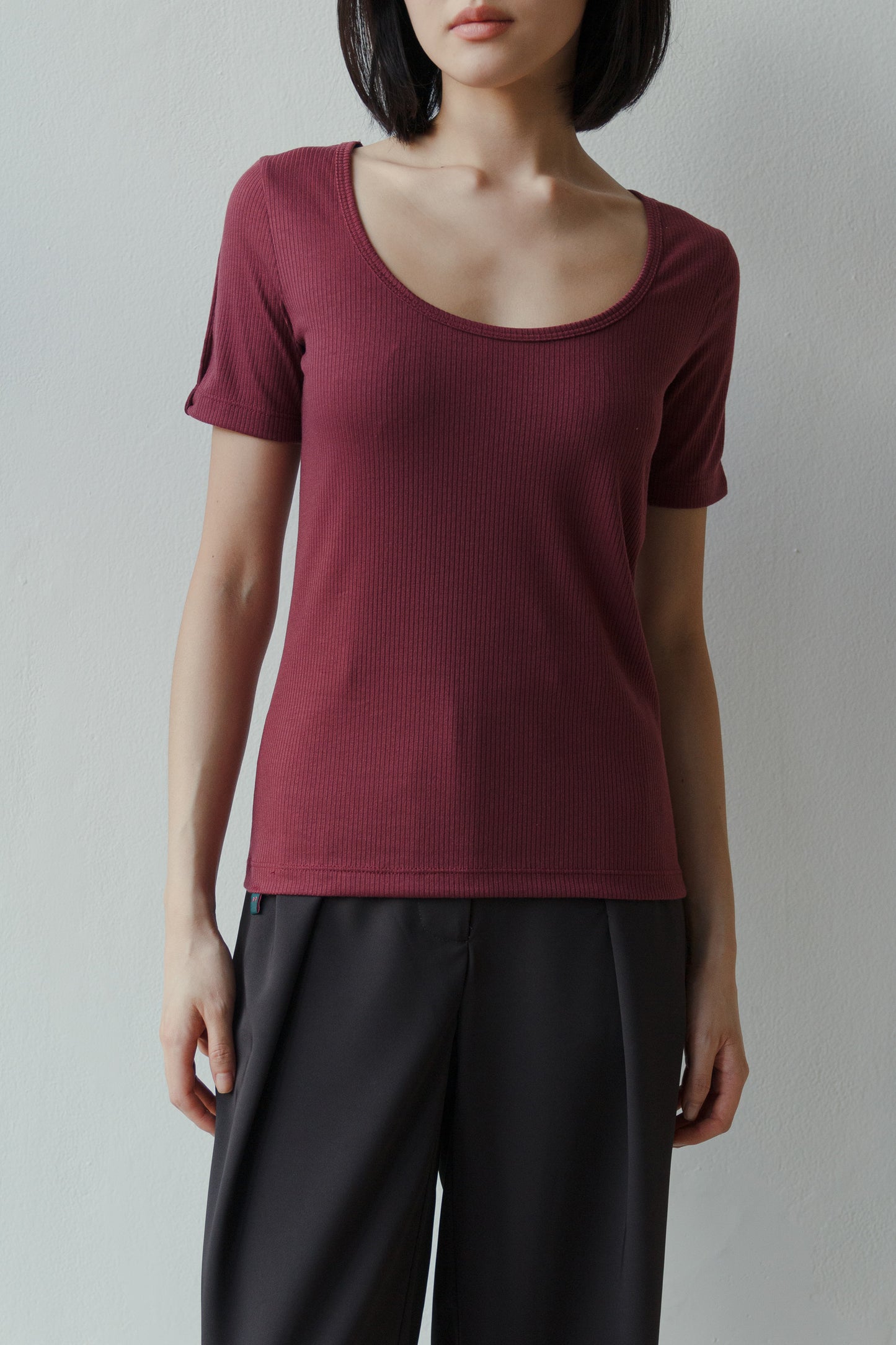 Camiseta Basic Vinho