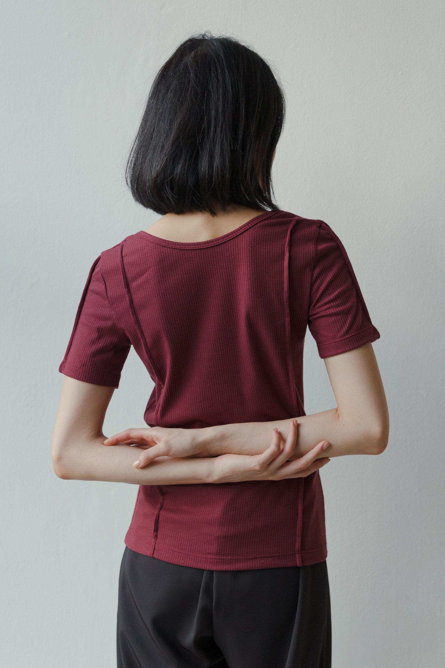 Camiseta Basic Vinho