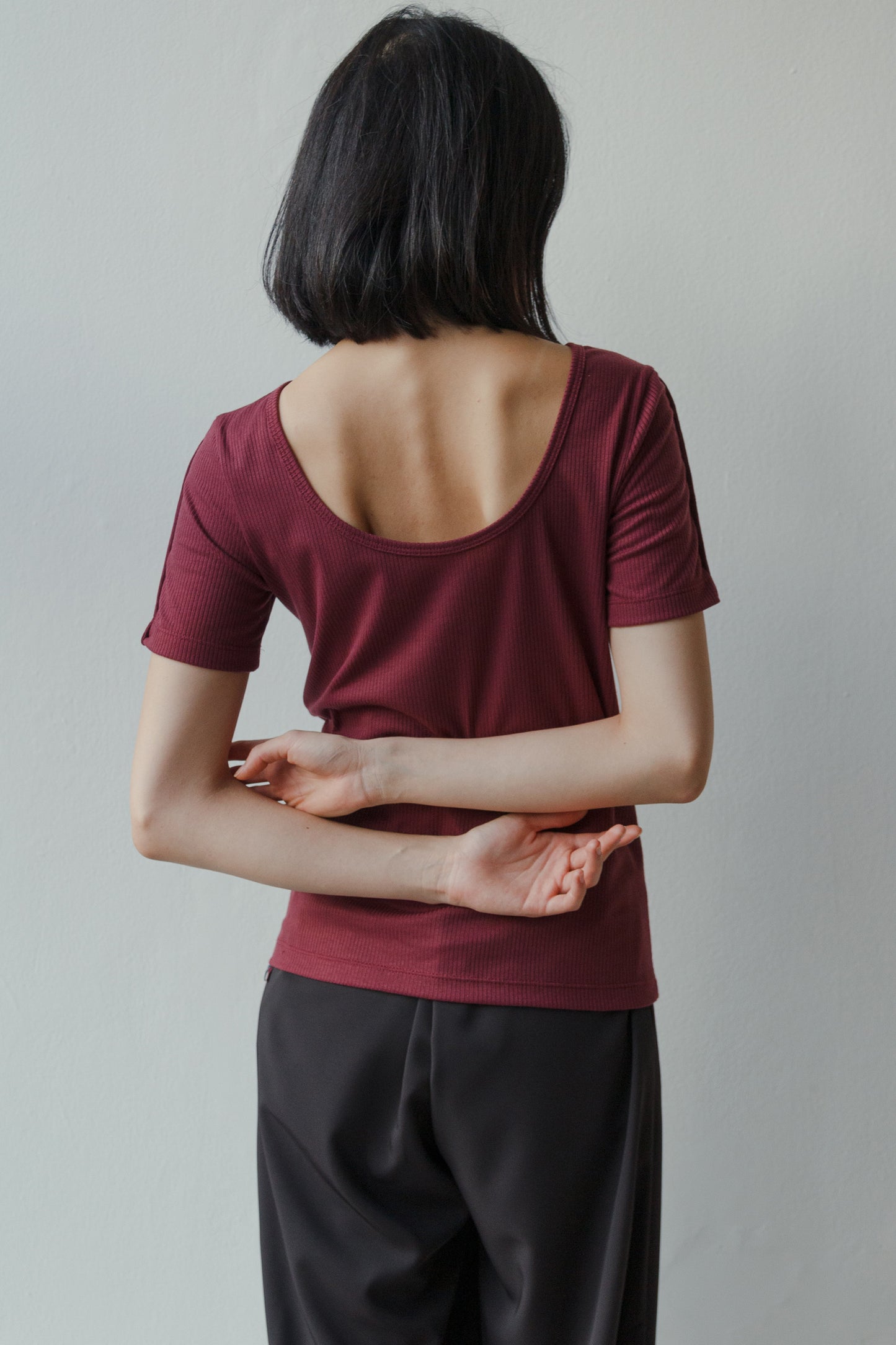 Camiseta Basic Vinho
