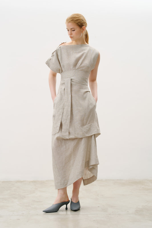 Vestido Hilma Natural