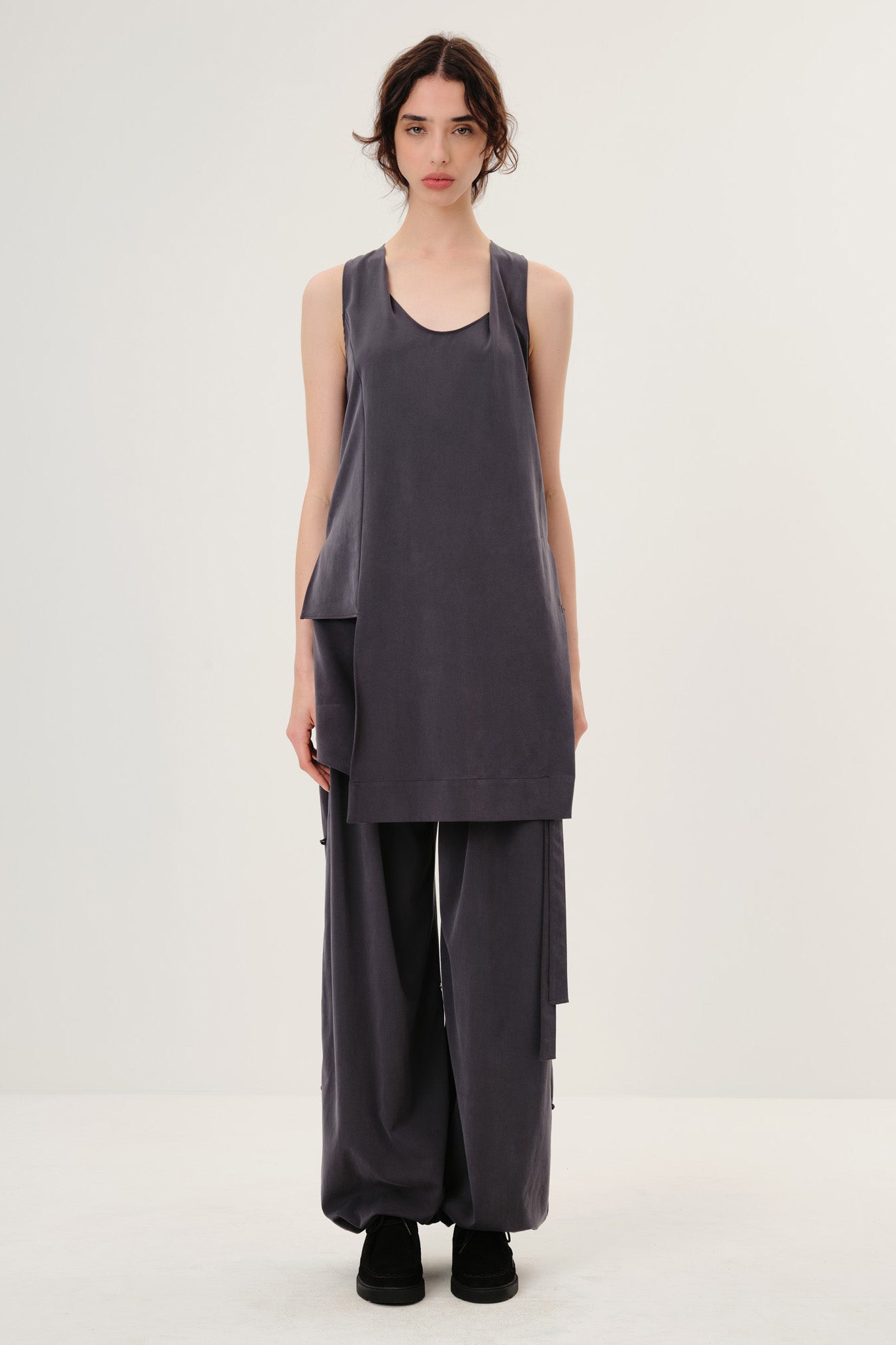 Blusa Orfeu Cinza Índigo