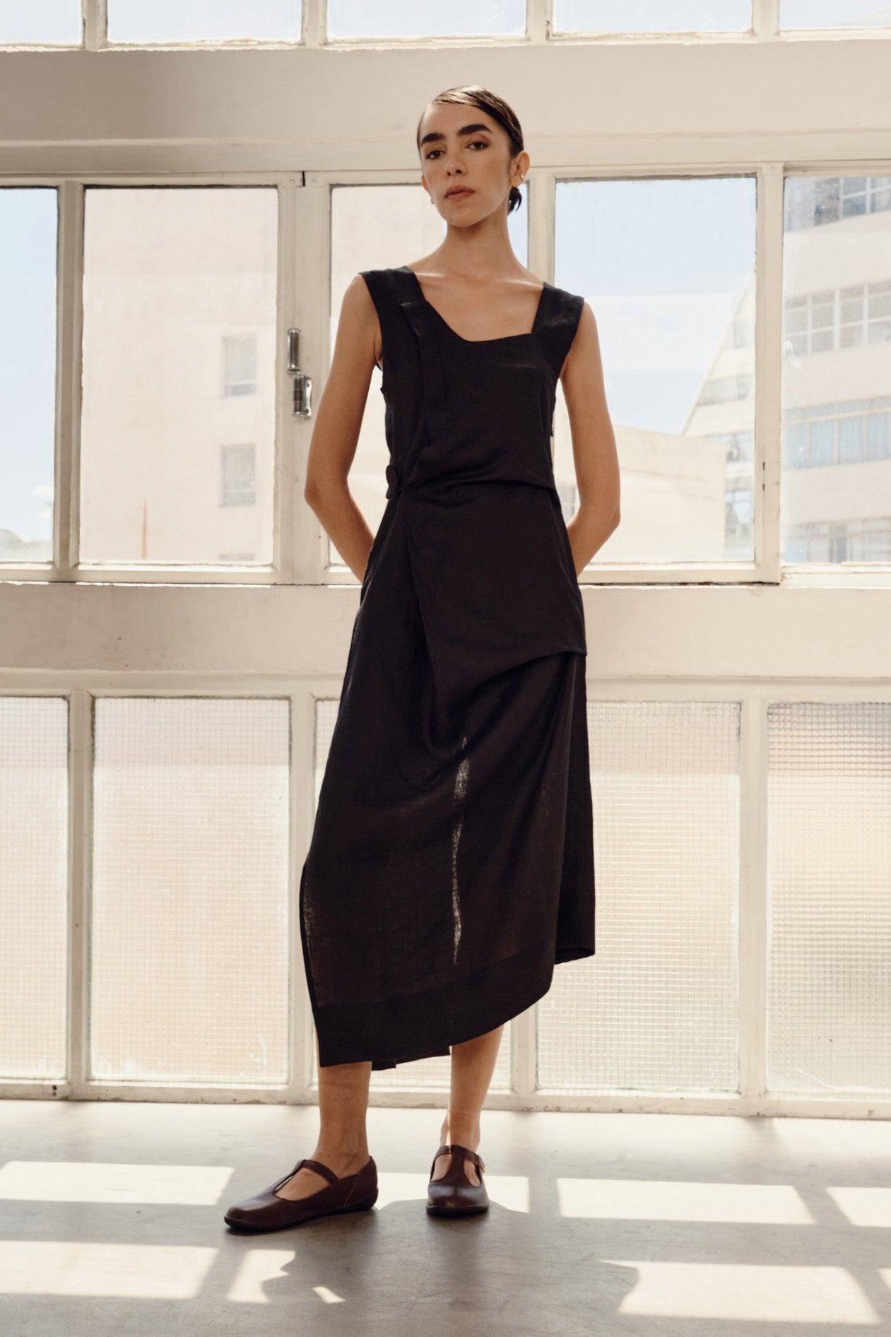 Vestido Jeju Preto