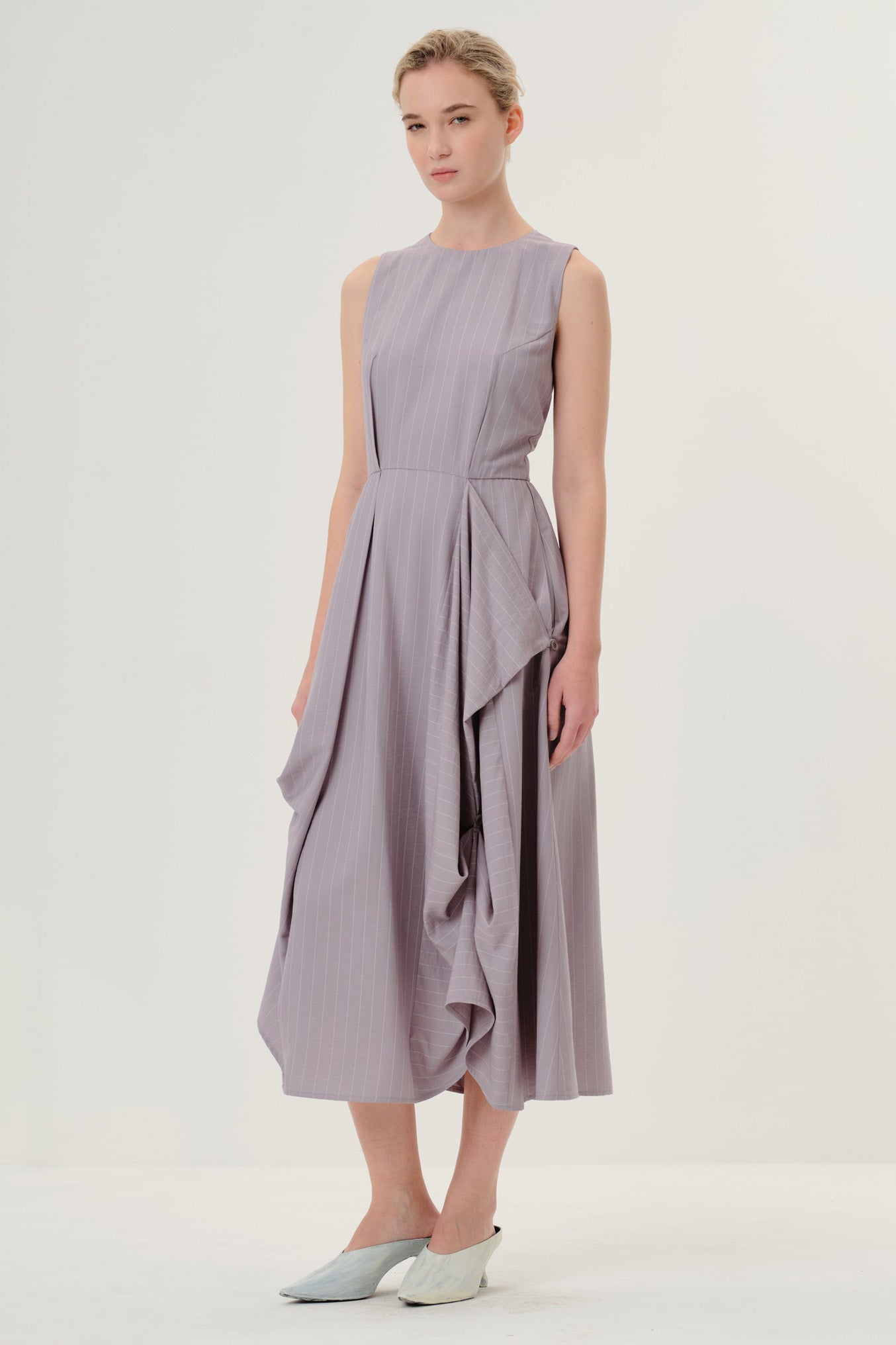 Vestido Alice Cinza