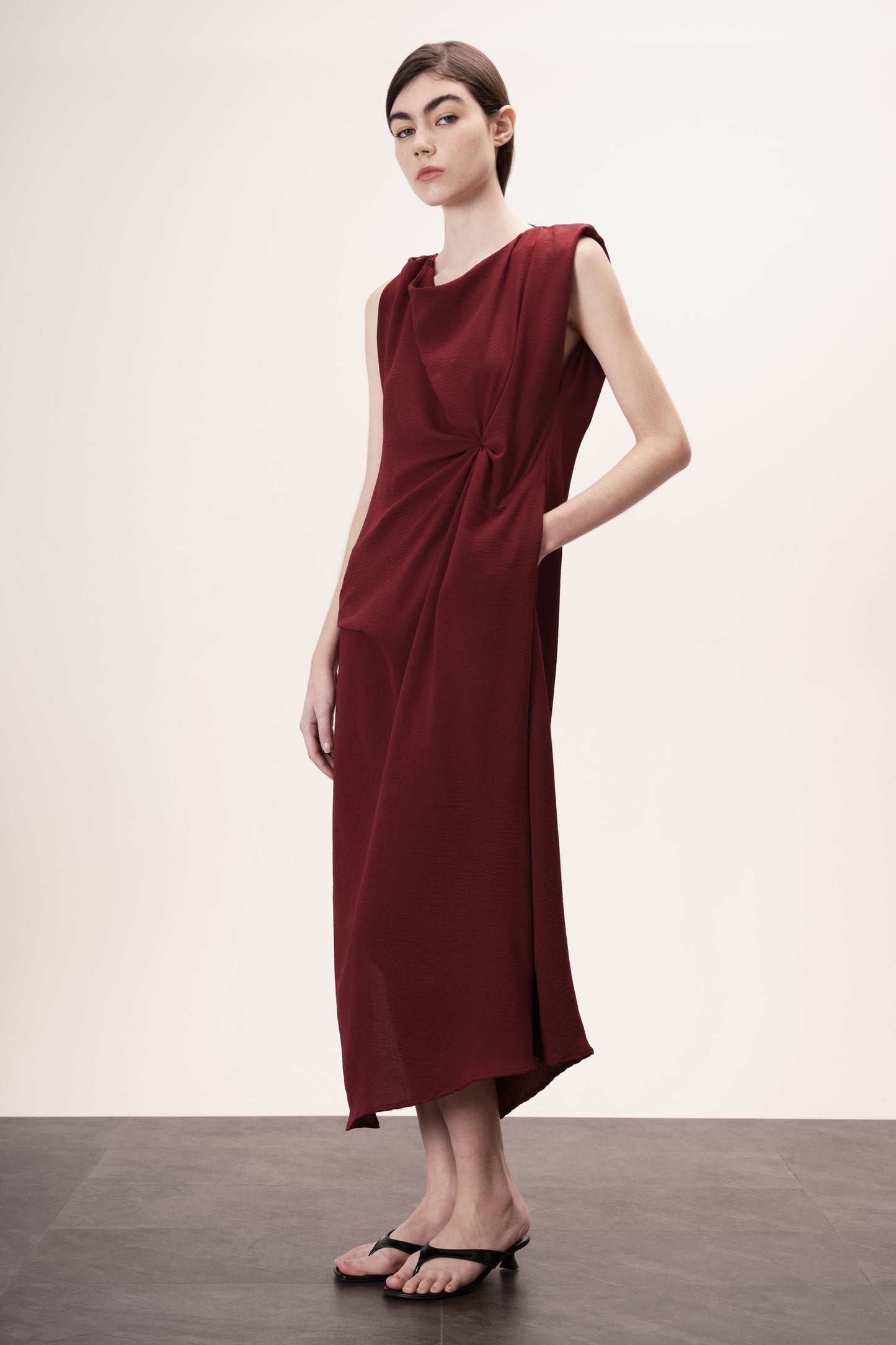 Vestido Iole Vinho