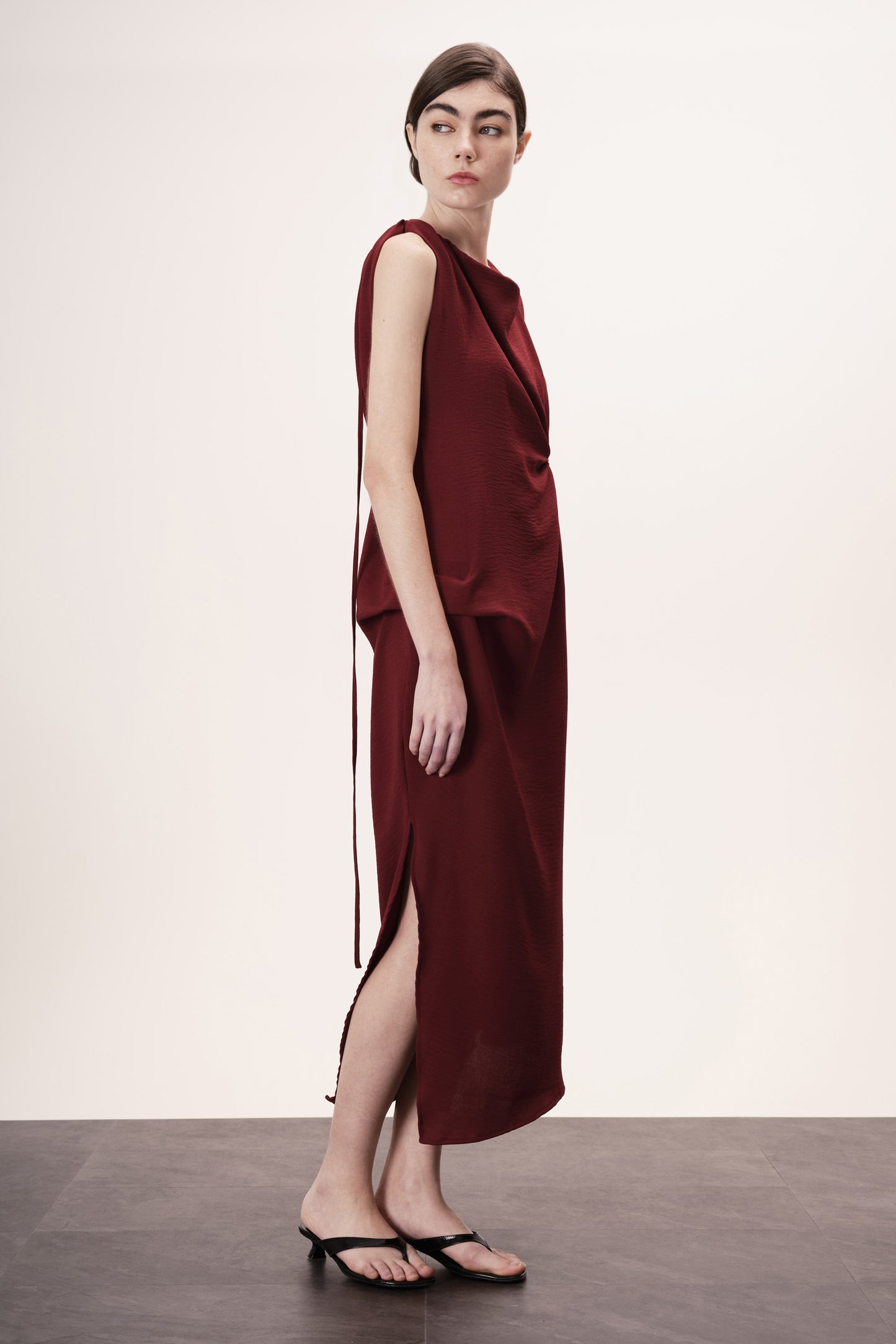Vestido Iole Vinho