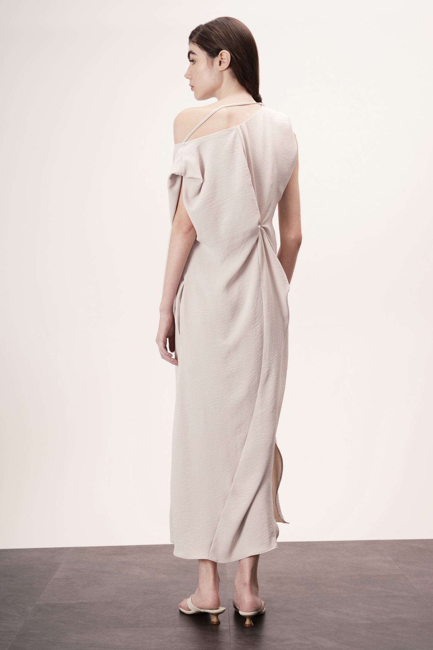 Vestido Iole Areia