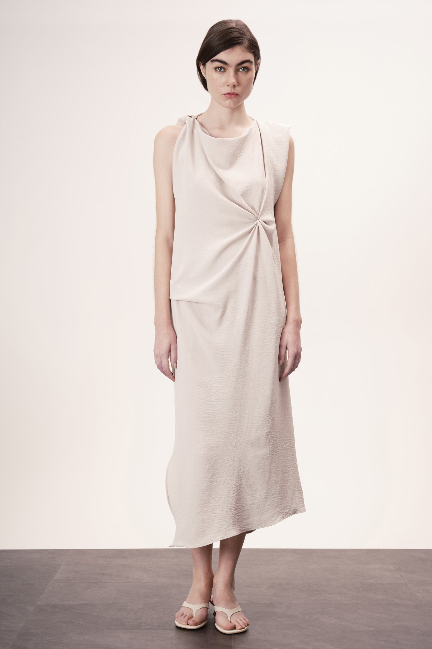 Vestido Iole Areia