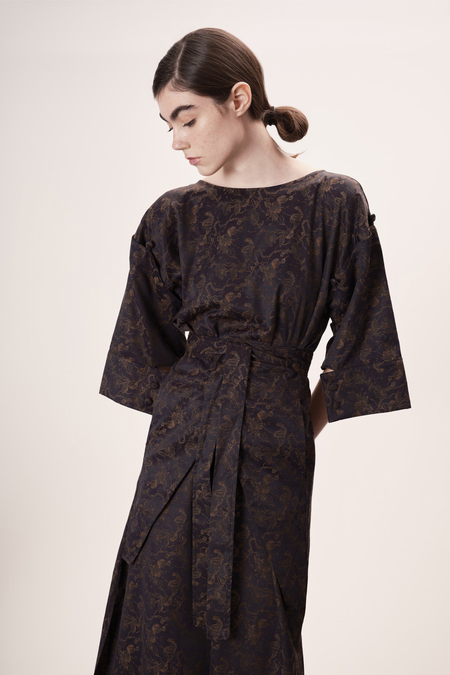 Vestido Hanbok Ônix