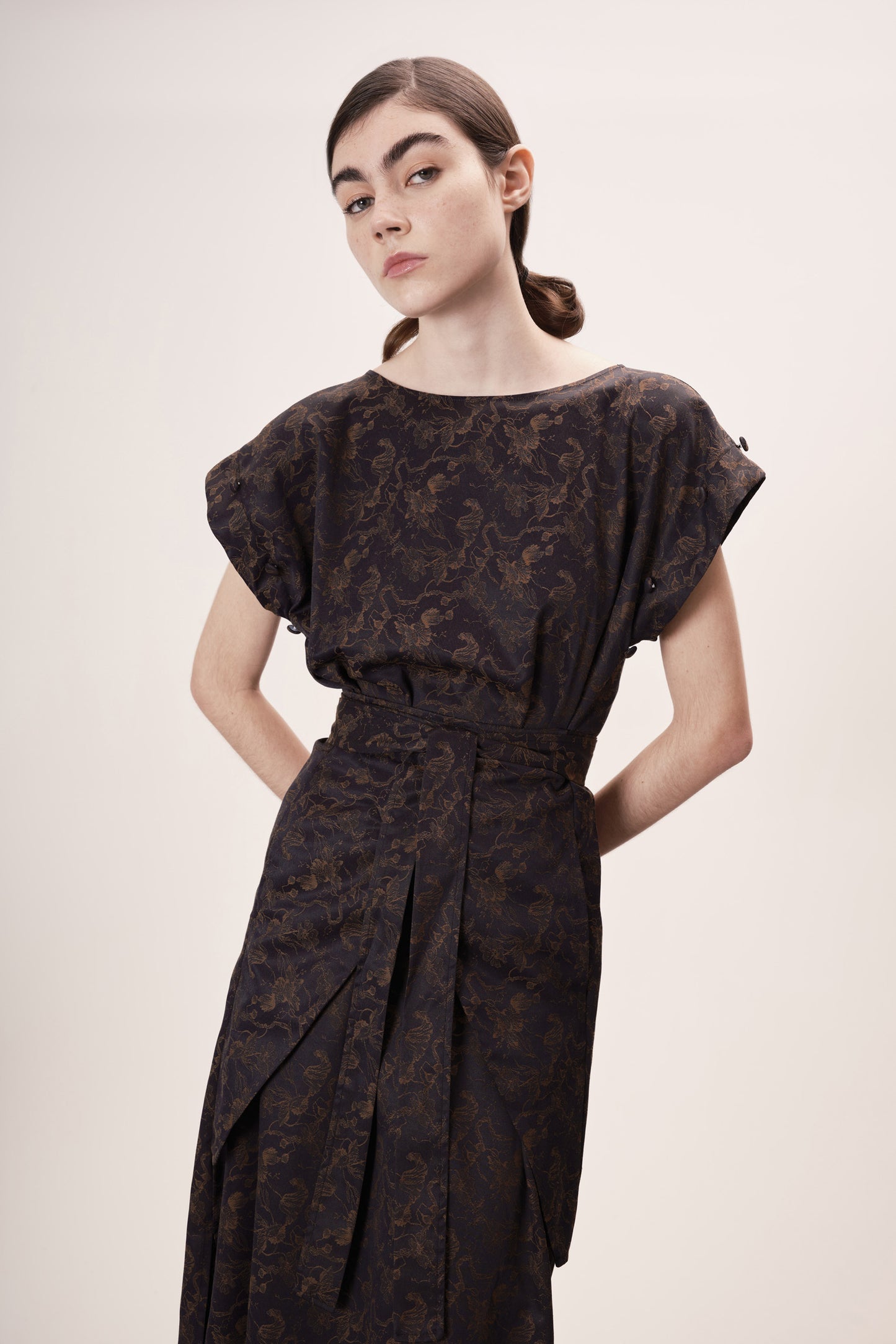Vestido Hanbok Ônix
