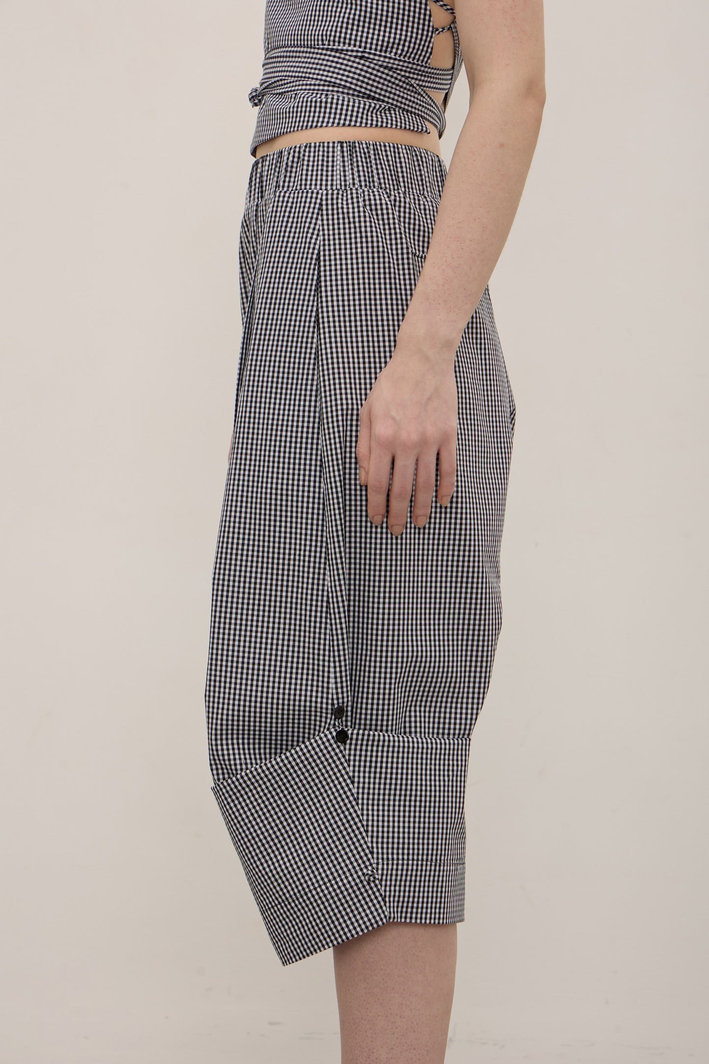 Calça Pagu Preto-e-branco