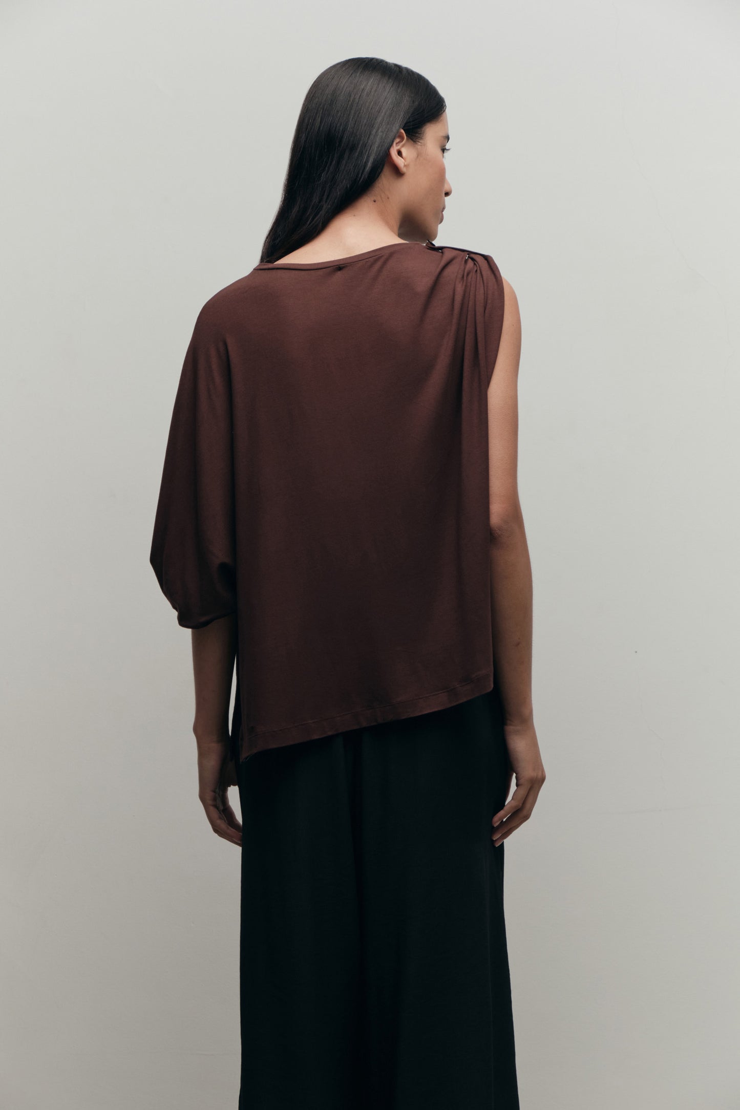 Blusa Casulo Marrom