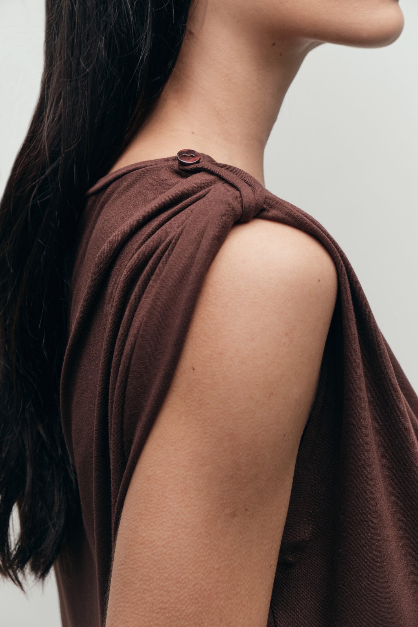 Blusa Casulo Marrom