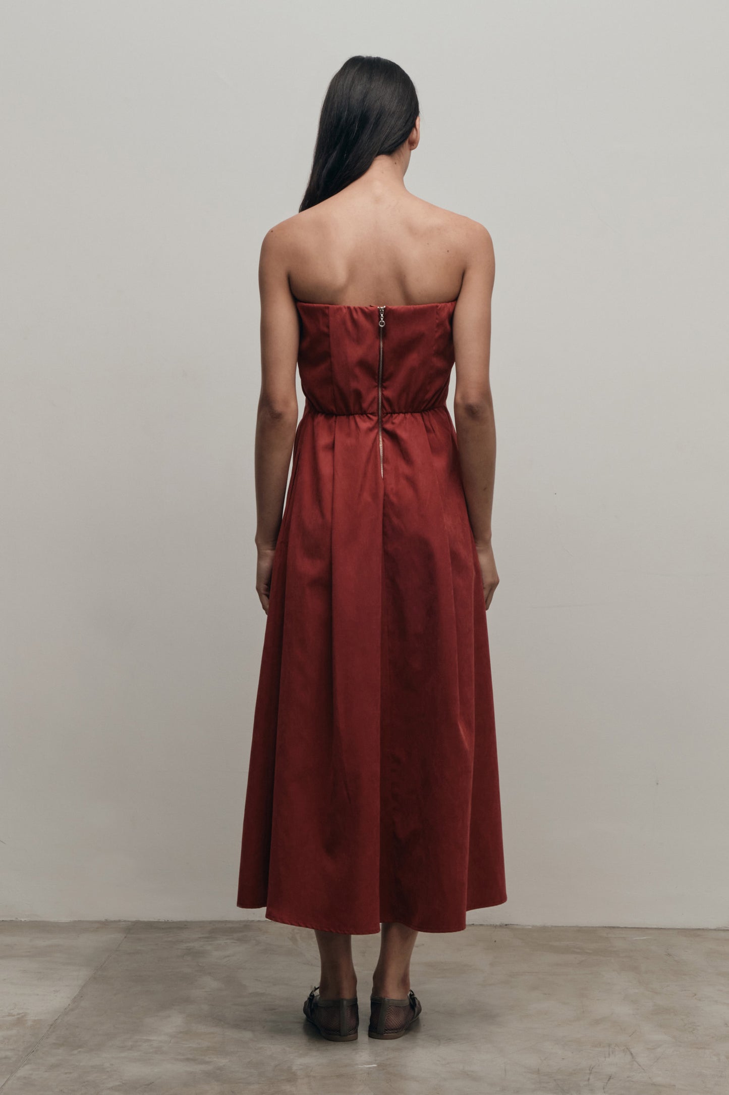 Vestido Degas Vermelho