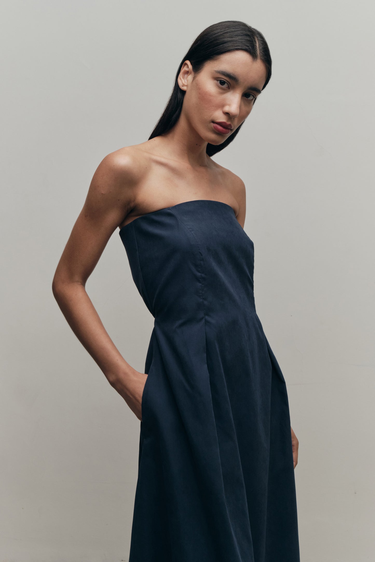 Vestido Degas Marinho