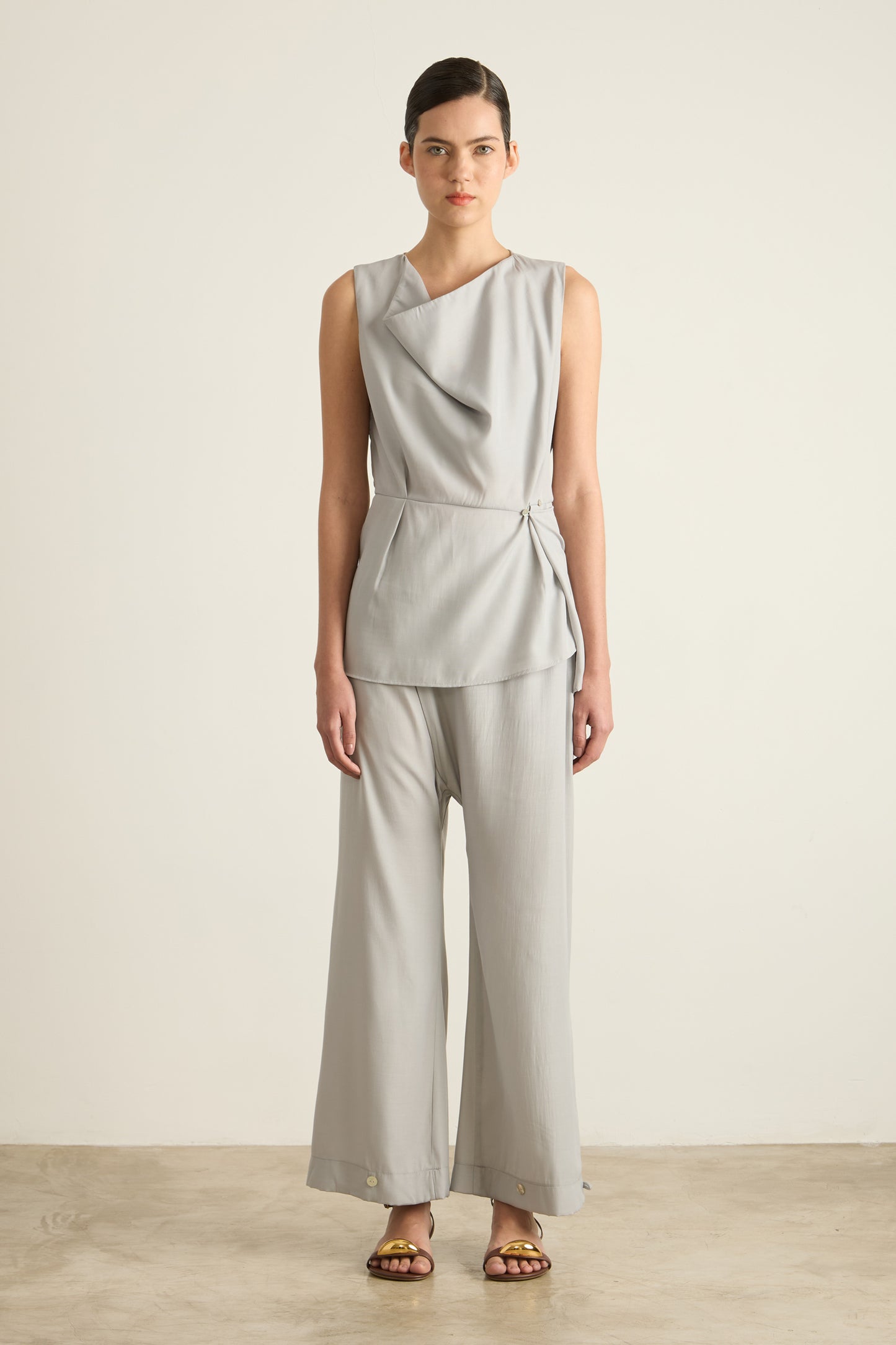 Blusa Tarsila Cinza