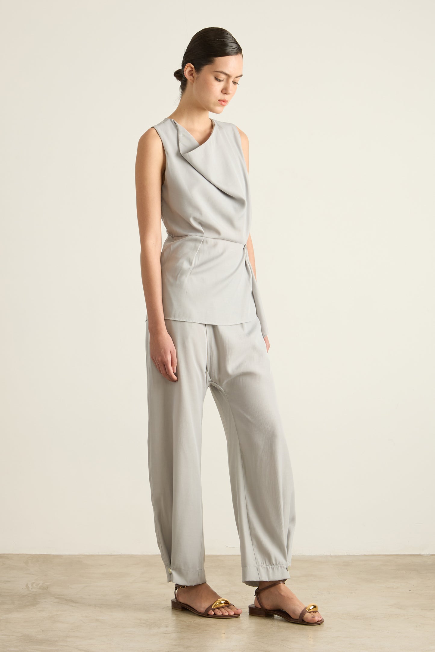 Blusa Tarsila Cinza