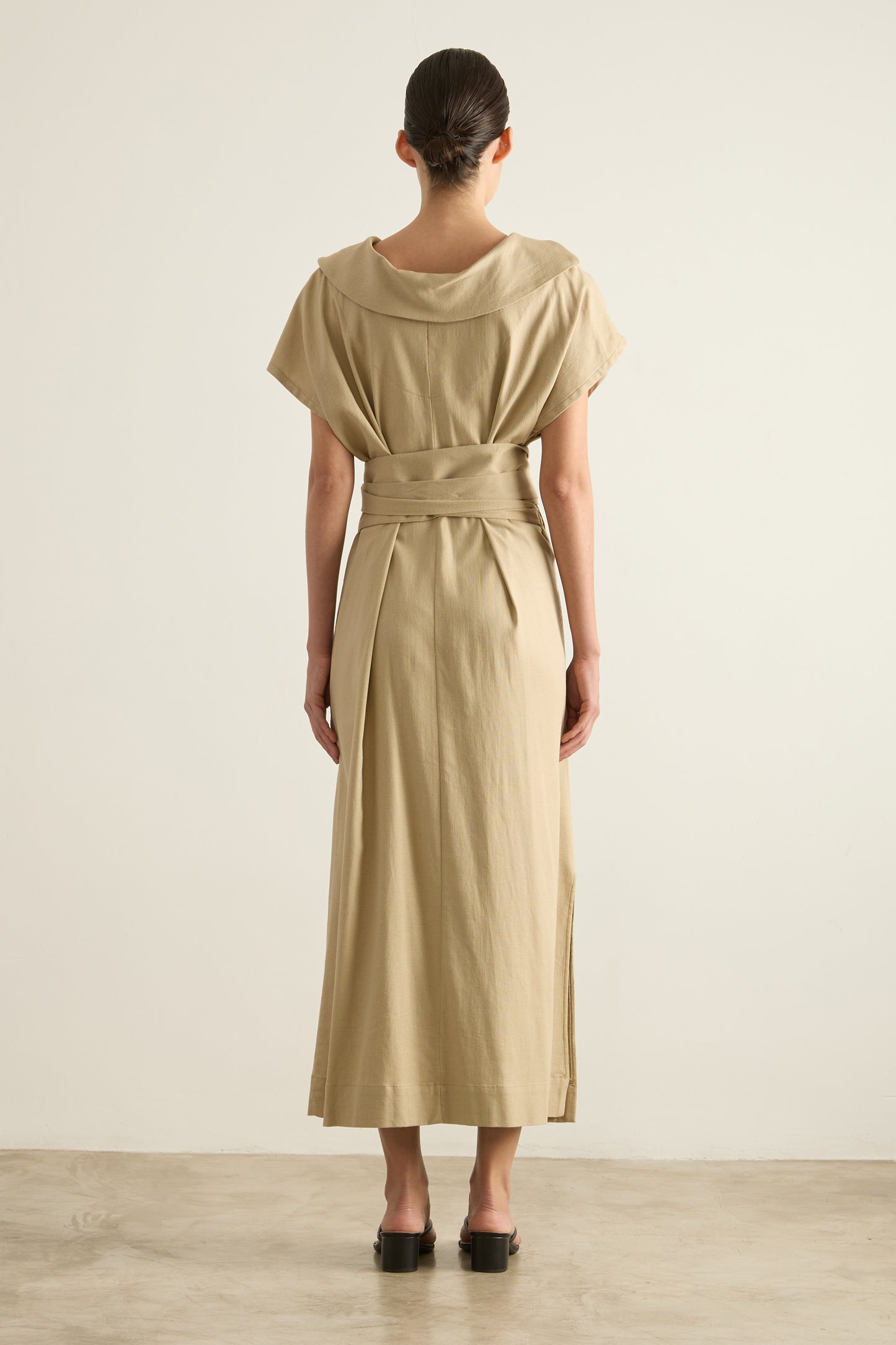 Vestido Carla Natural
