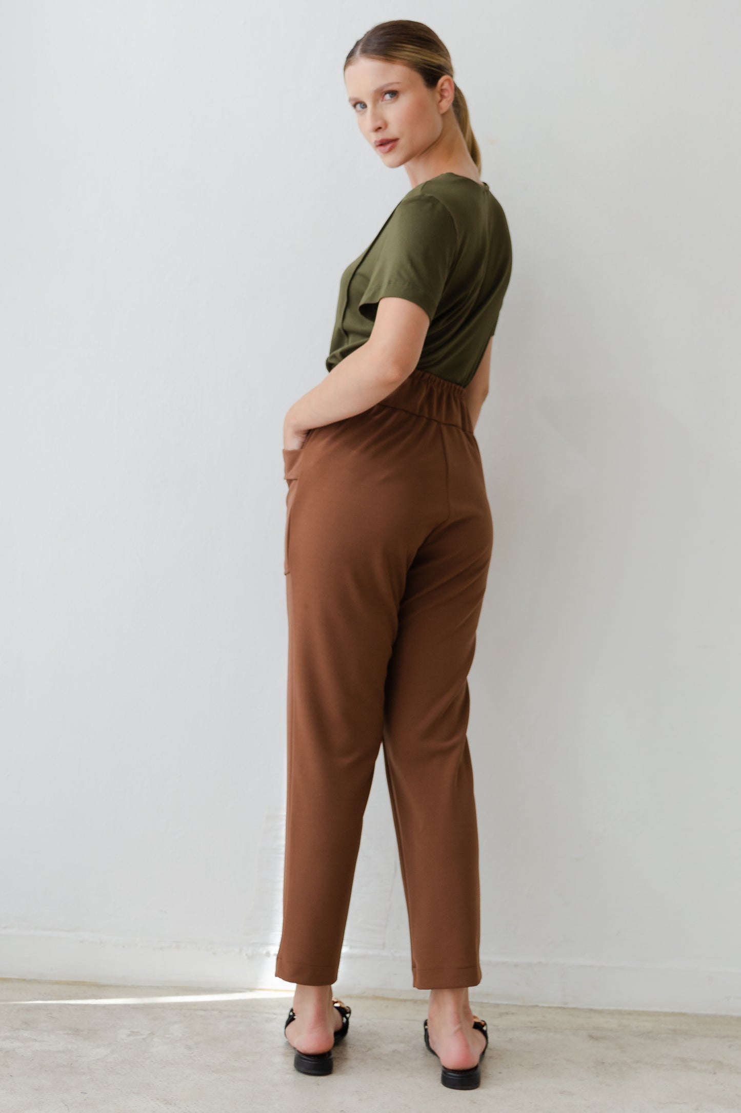 Calça Aretha Chocolate