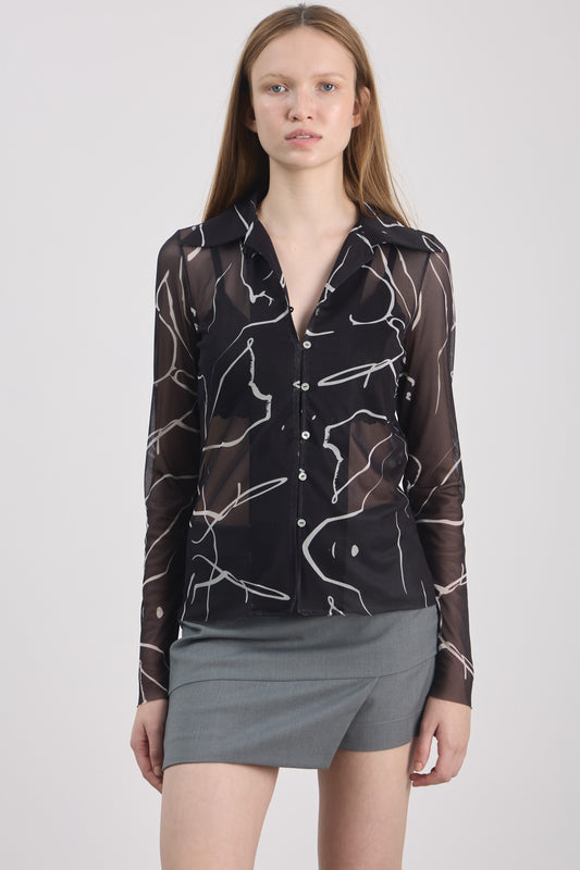 Camisa Egon Preto