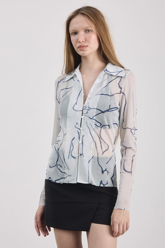 Camisa Egon Off-white
